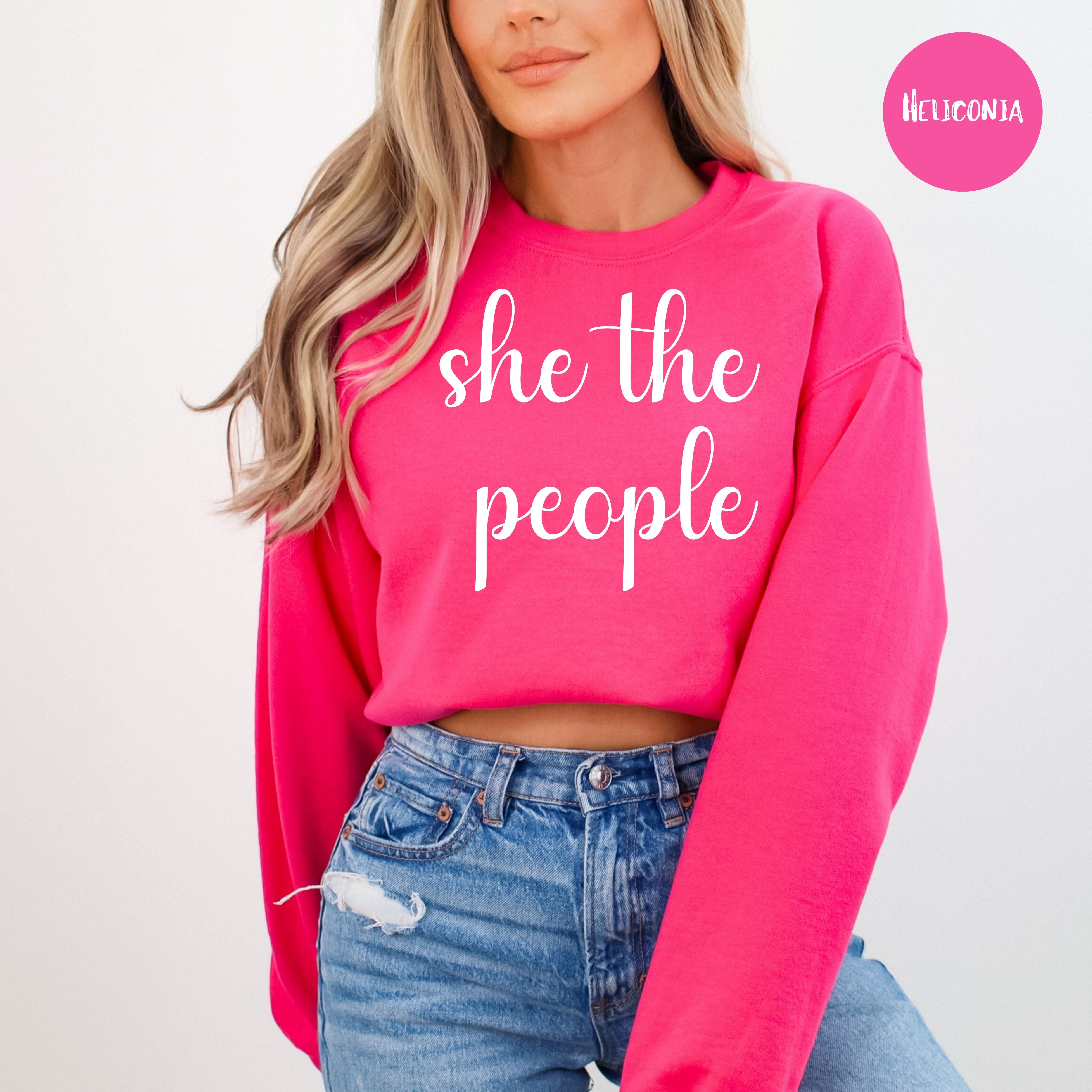 She The People Women's Rights Protest Sweatshirt