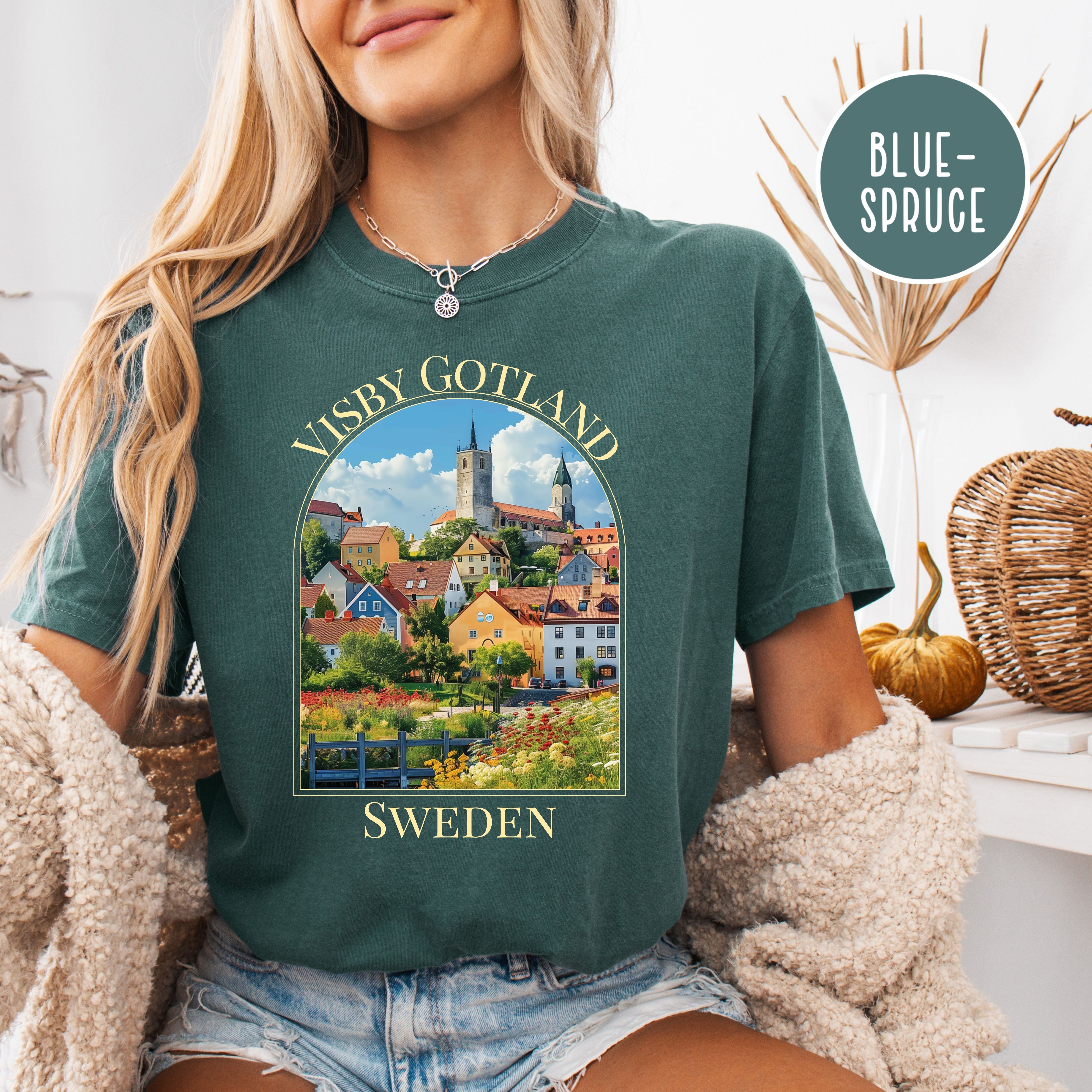 Visby Gotland Sweden Comfort Colors® Tee