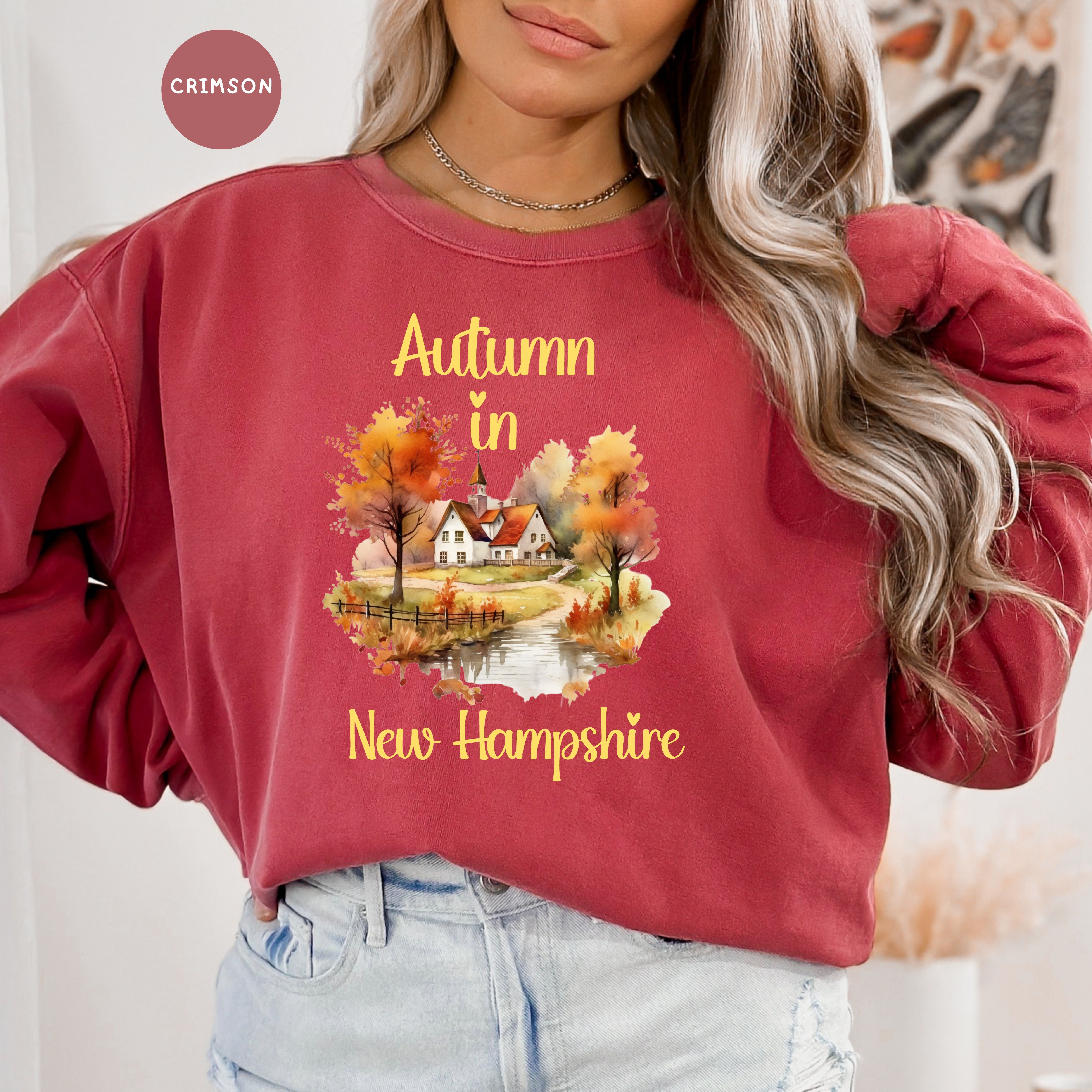 New Hampshire Autumn Comfort Colors® Sweatshirt