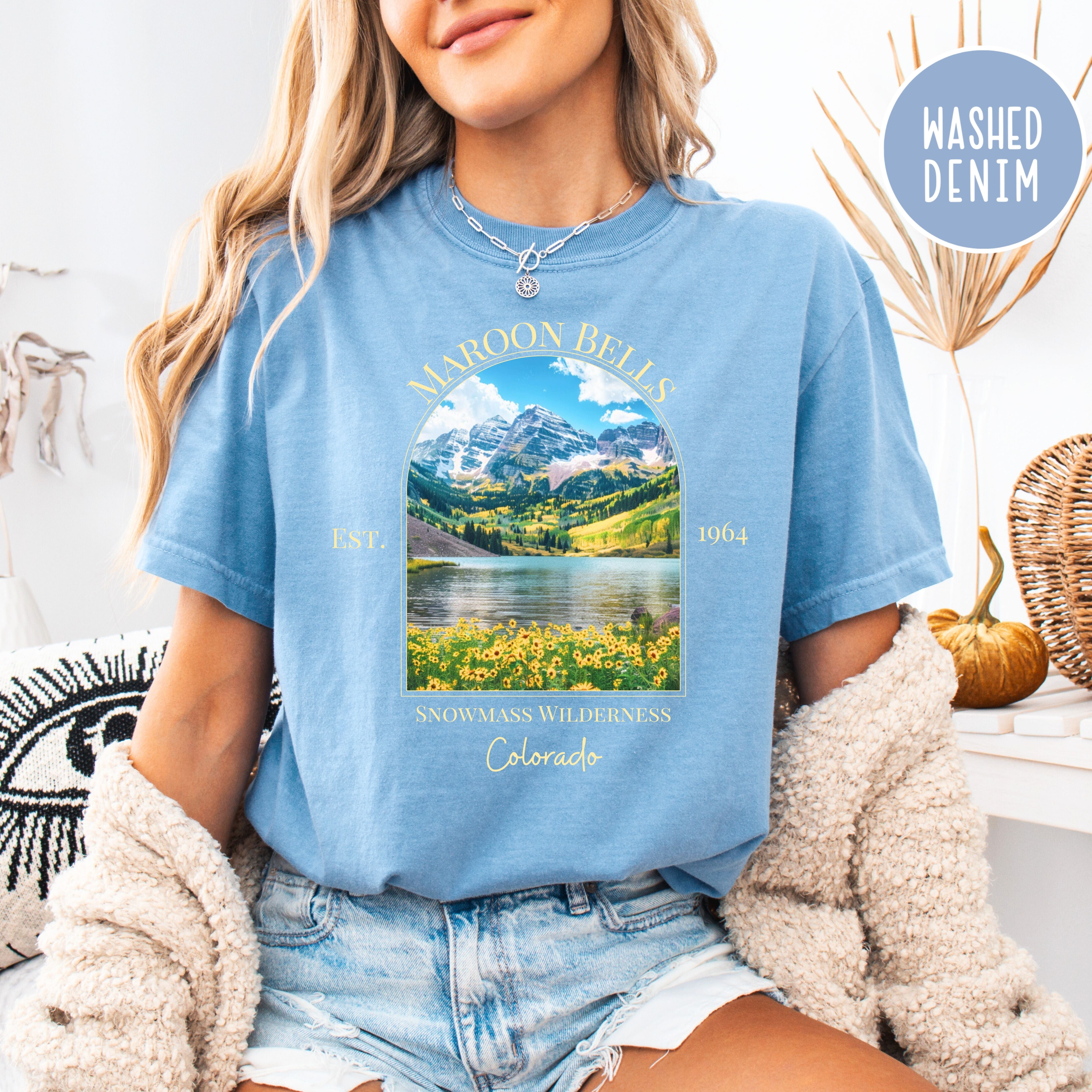 Maroon Bells-Snowmass Wilderness Colorado Comfort Colors® Tee