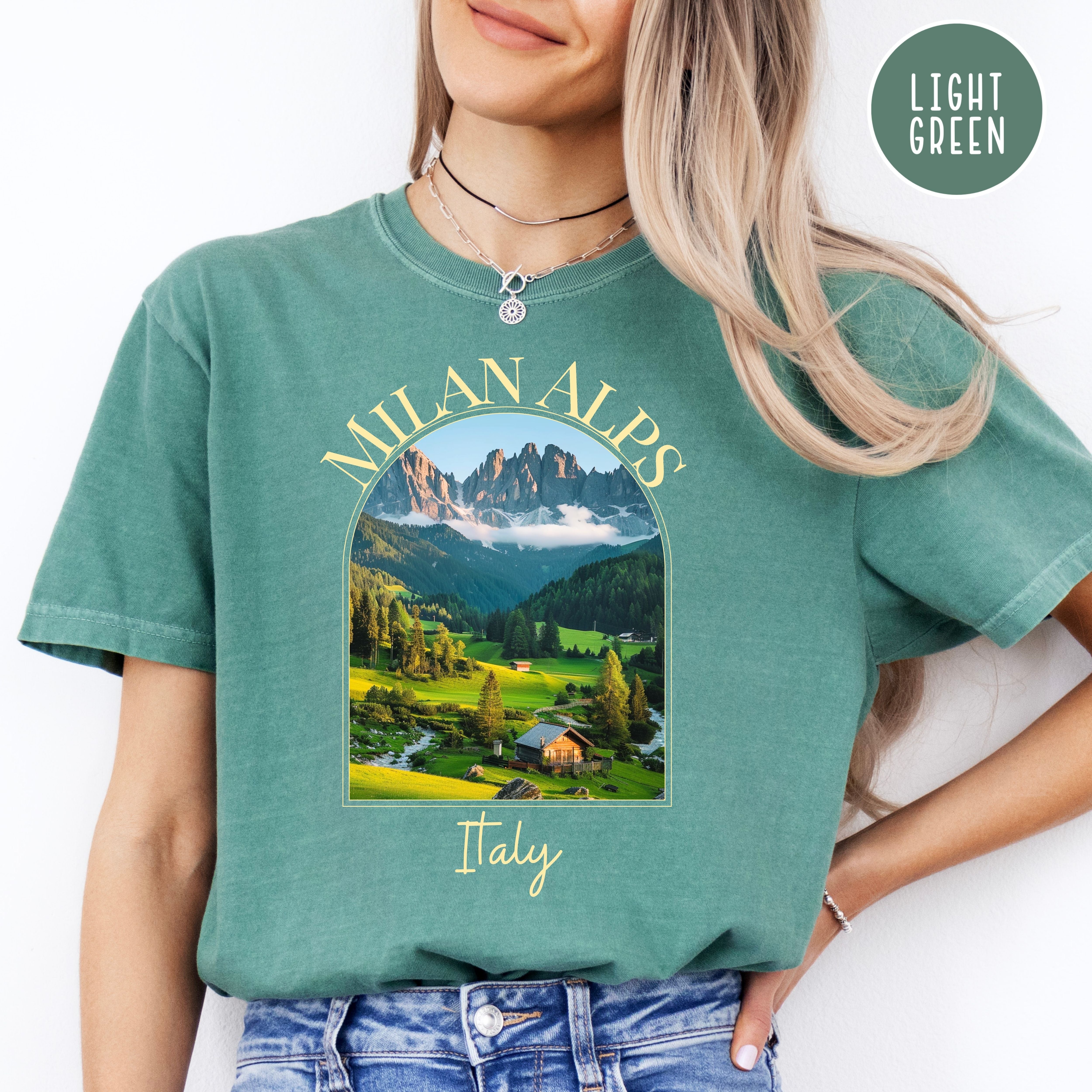 Milan Alps Italy Comfort Colors® Tee