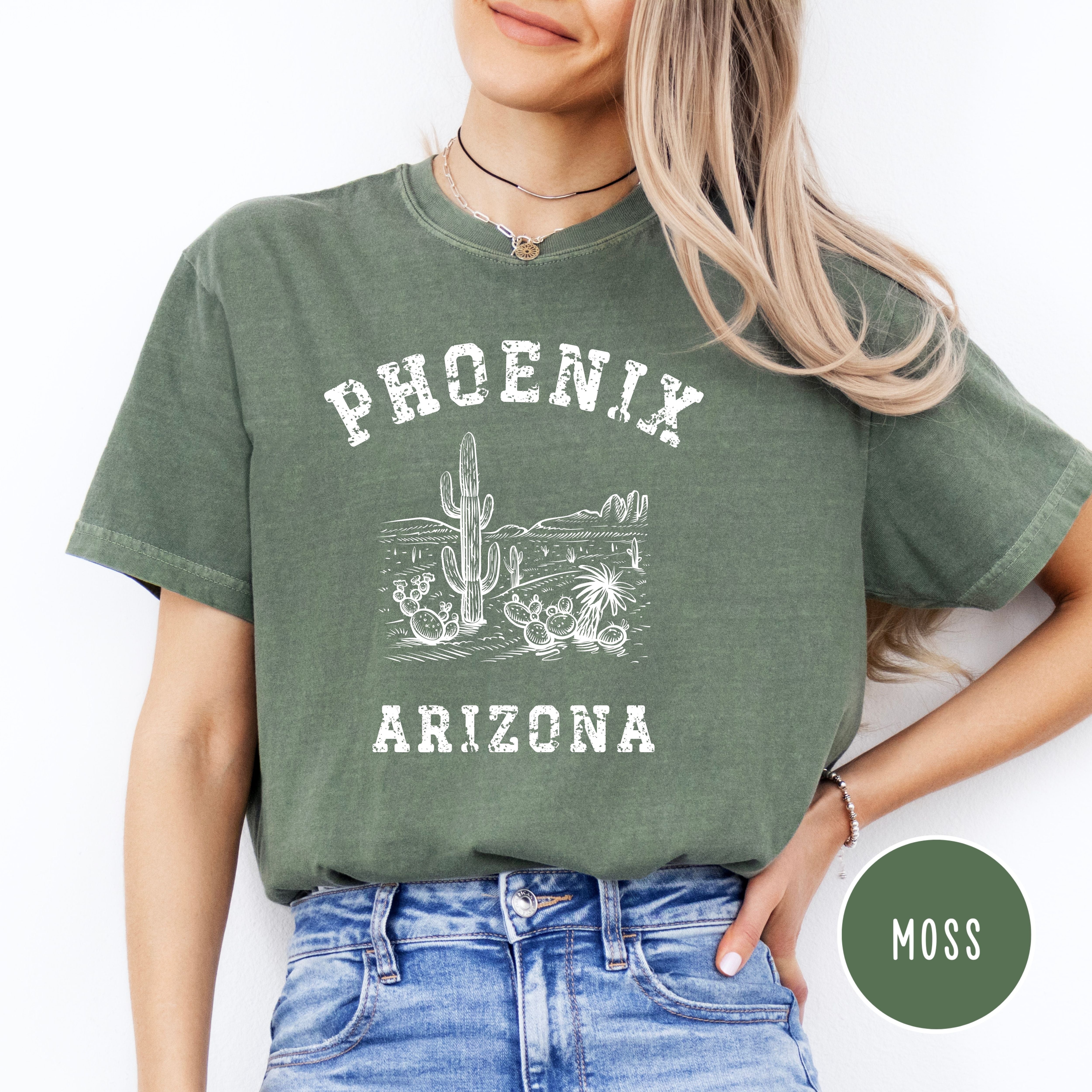 Phoenix Arizona Grunge Style Comfort Colors® Tee