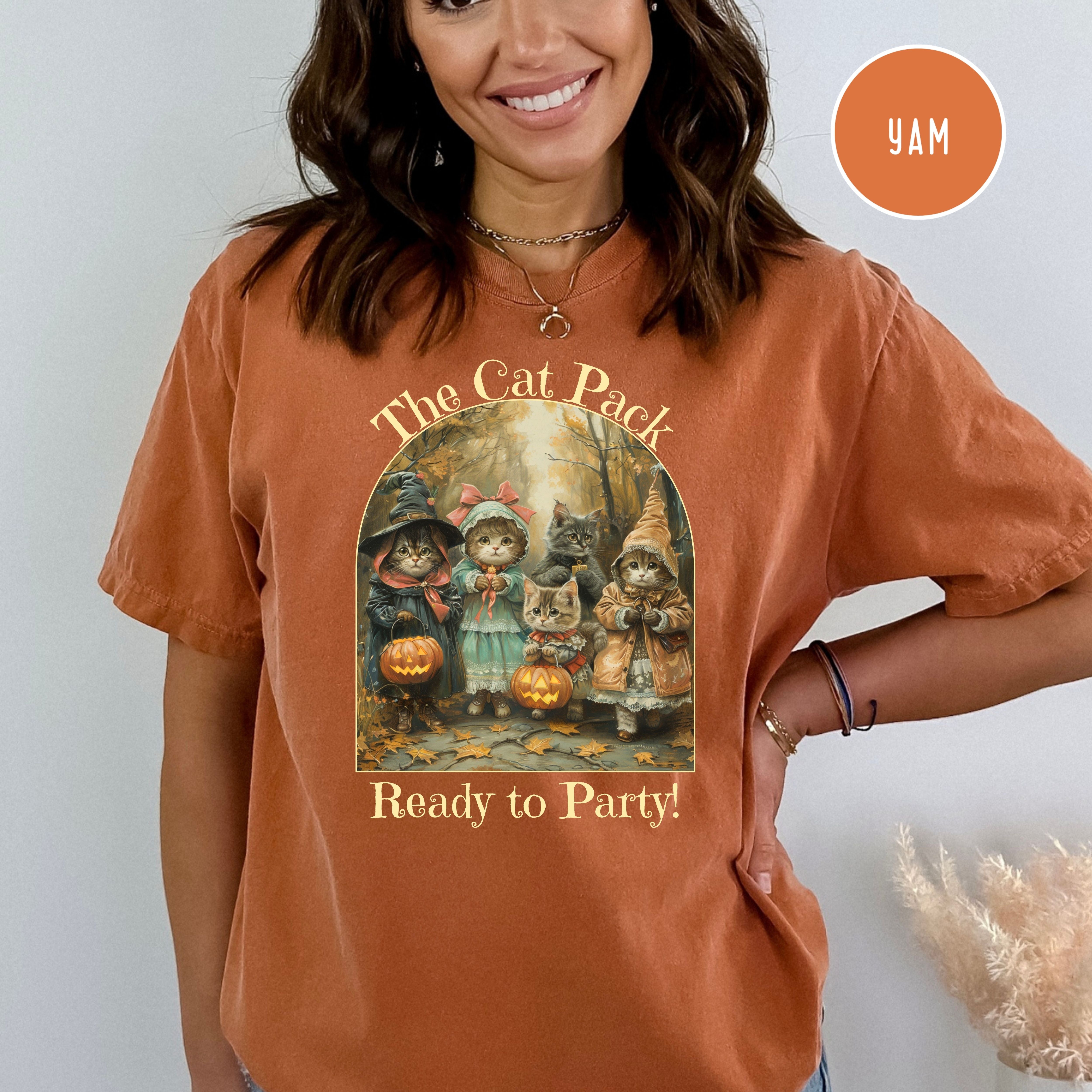 The Cats Pack Halloween Comfort Colors® Tee