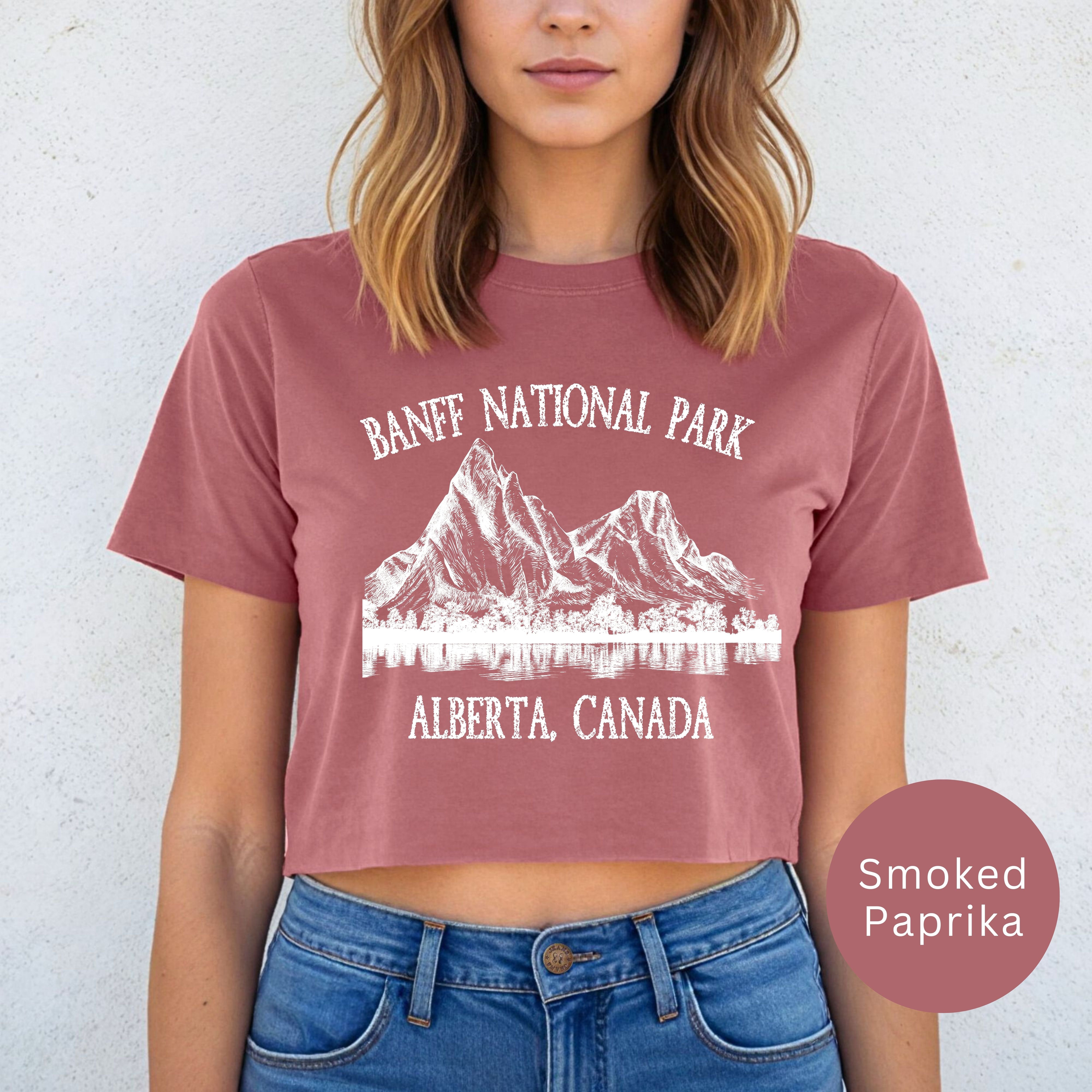 Banff National Park Women's Next Level Brand Festival Crop Top