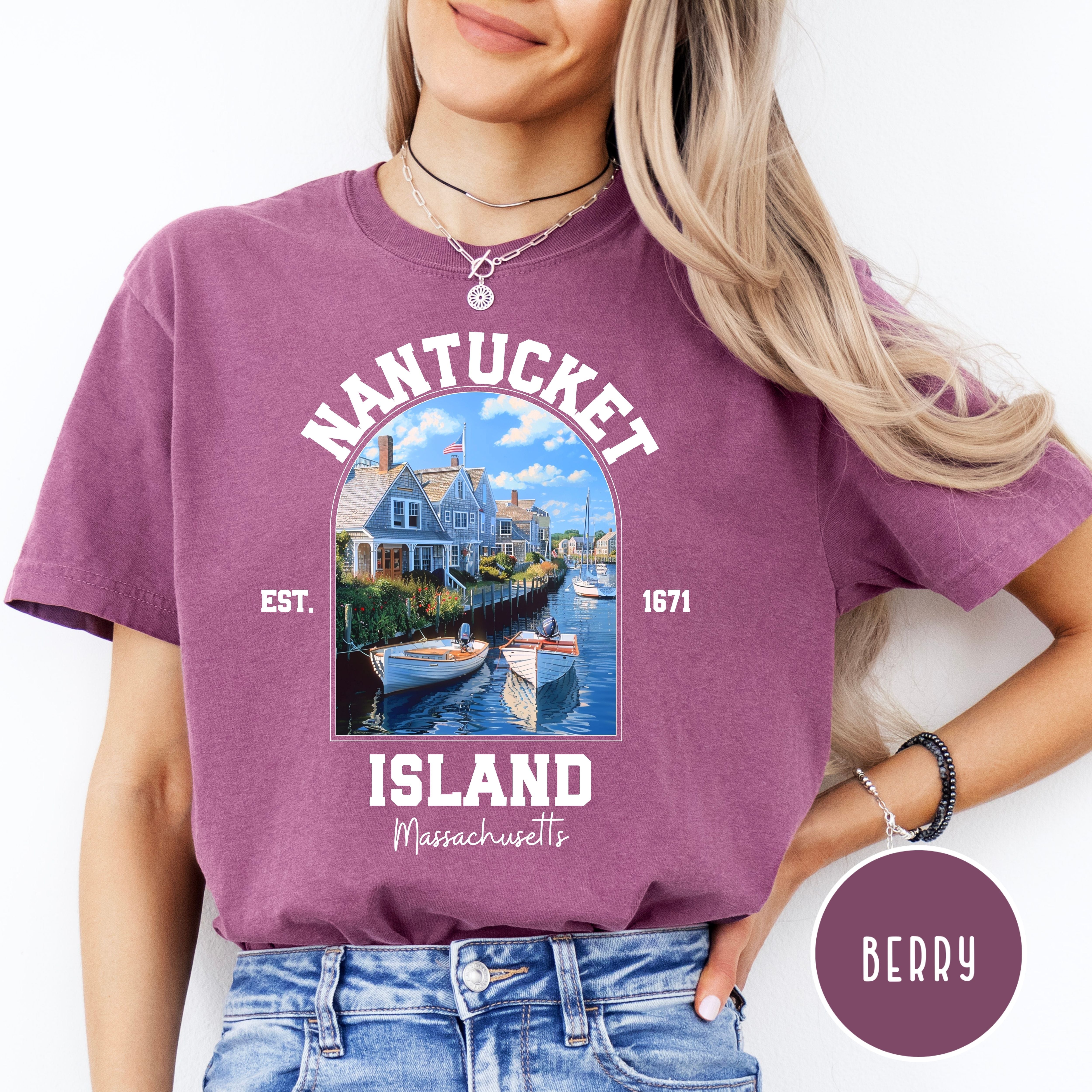 Nantucket Island Comfort Colors® Tee