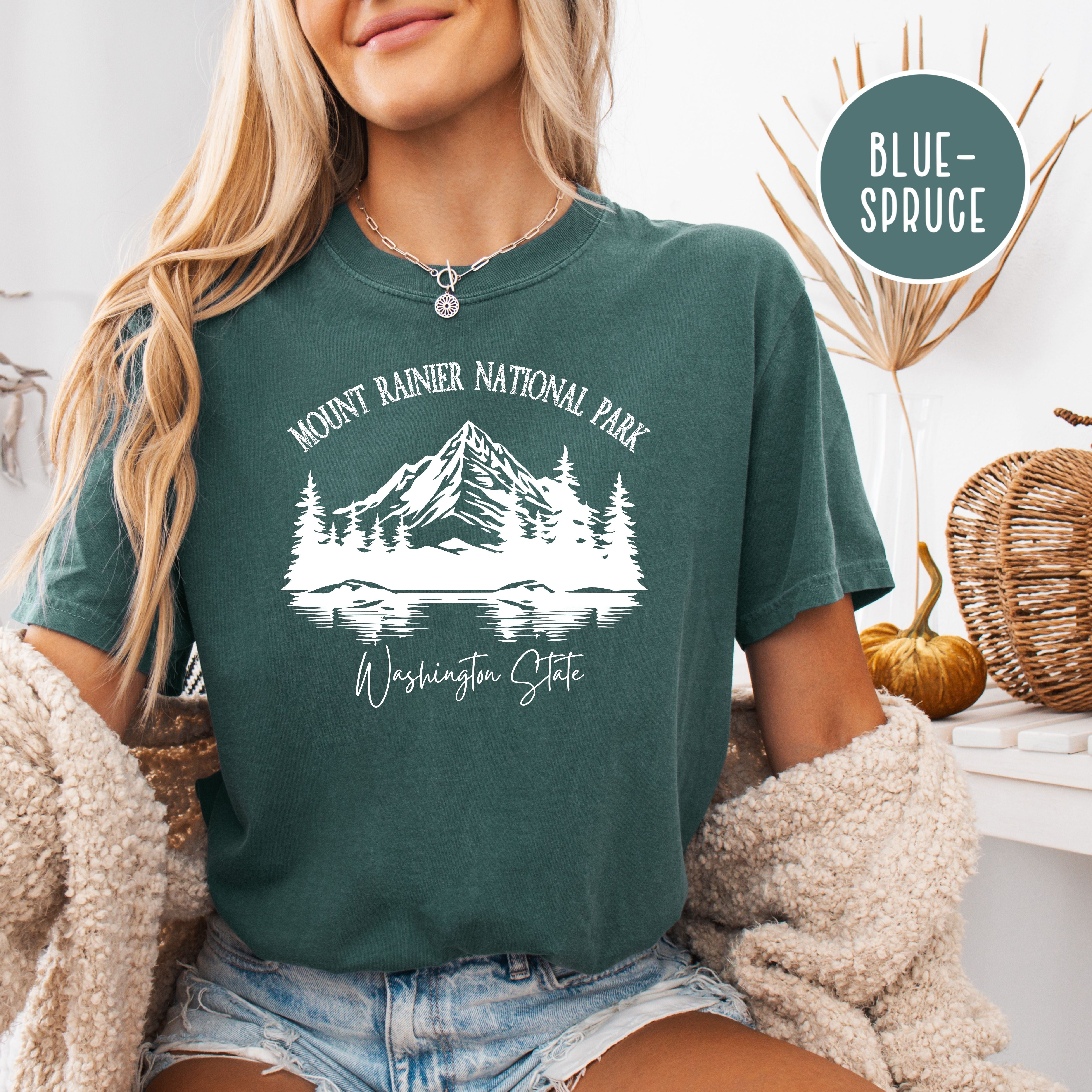 Mount Rainer National Park Comfort Colors® Tee