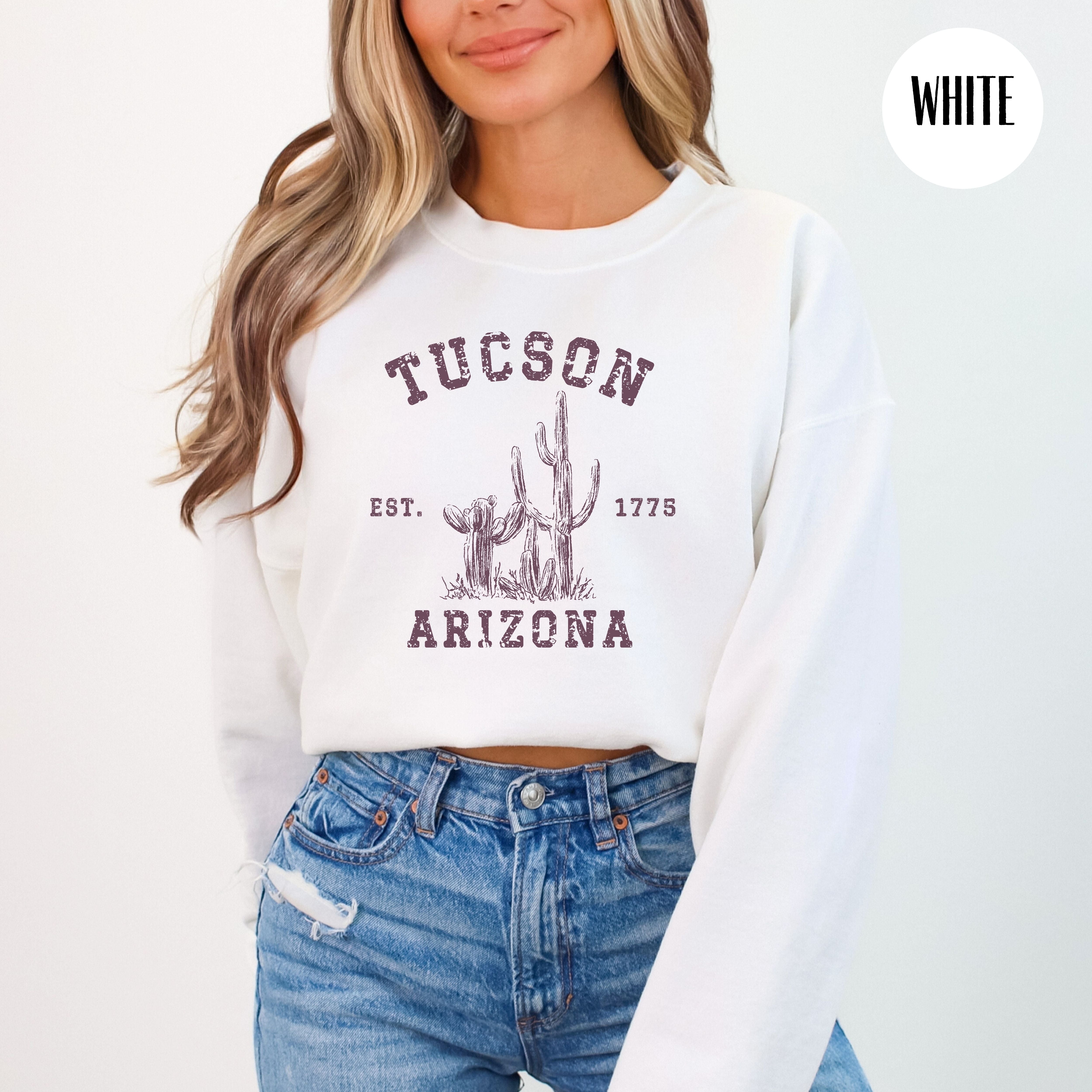 Tucson Arizona Grunge Style Sweatshirt