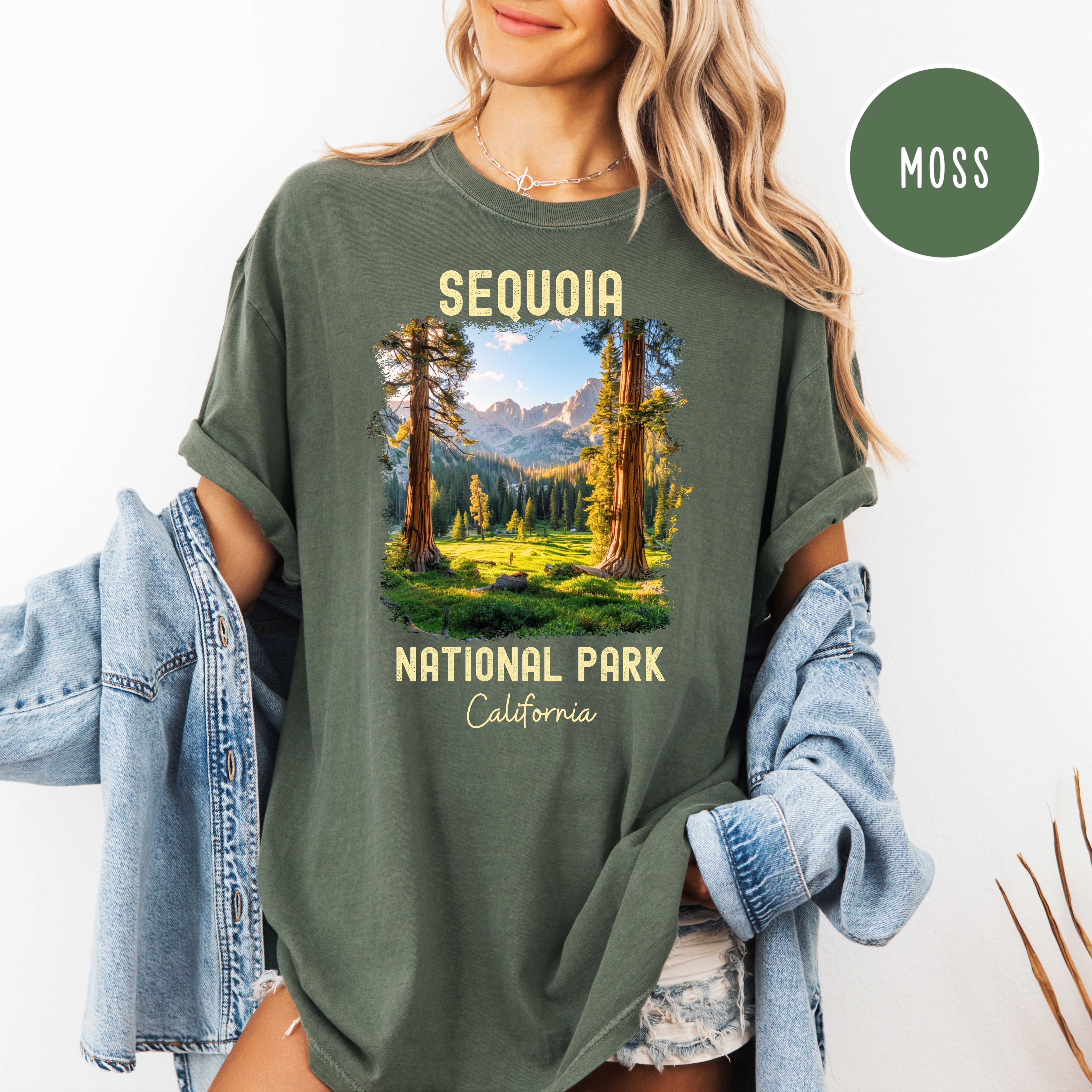 Sequoia National Park California Unisex Comfort Colors T-Shirt