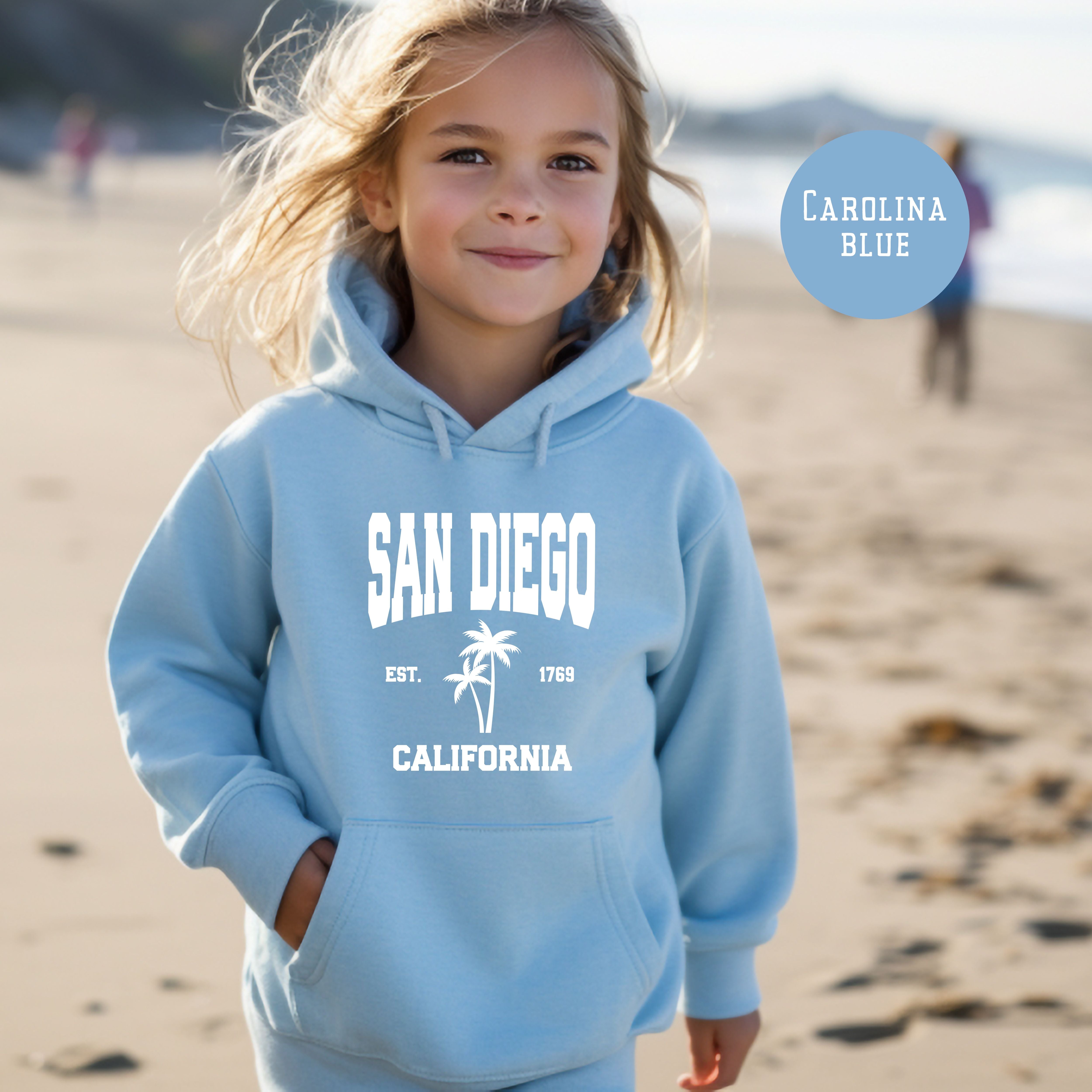 San Diego California Youth Hoodie, San Diego Vacation Kids Sized Gift Hoodie