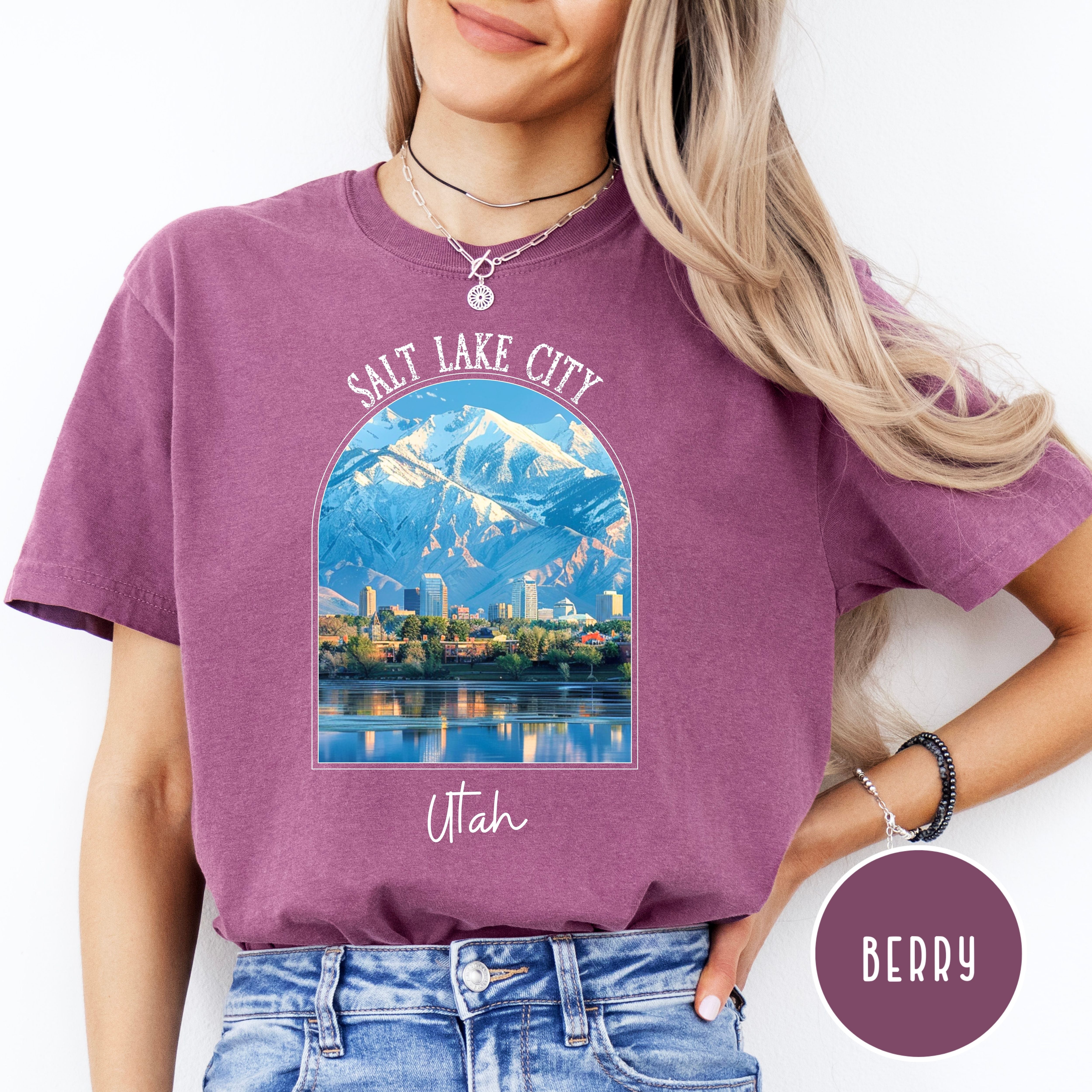 Salt Lake City Utah Comfort Colors® Tee