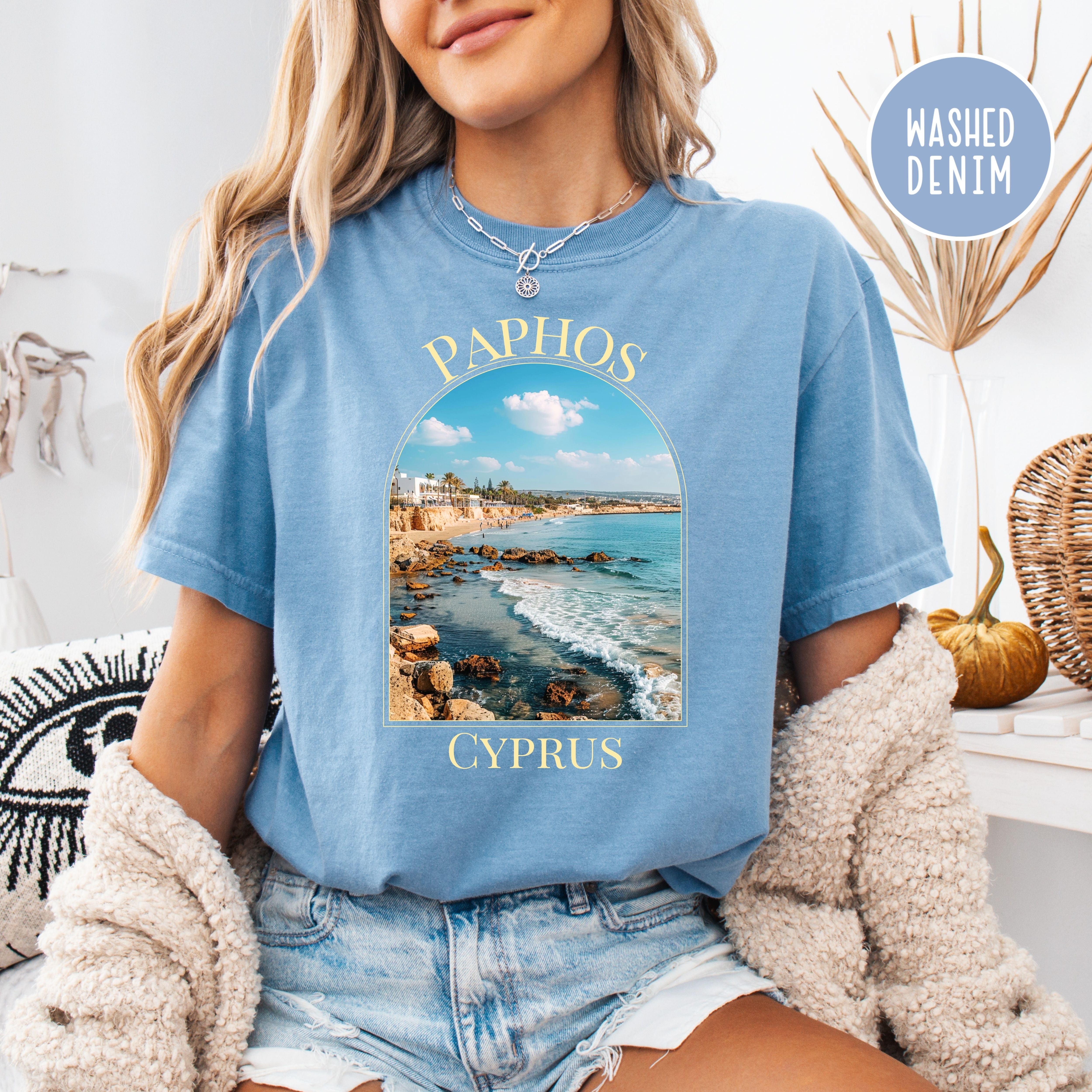 Paphos Cyprus Island Comfort Colors® Tee