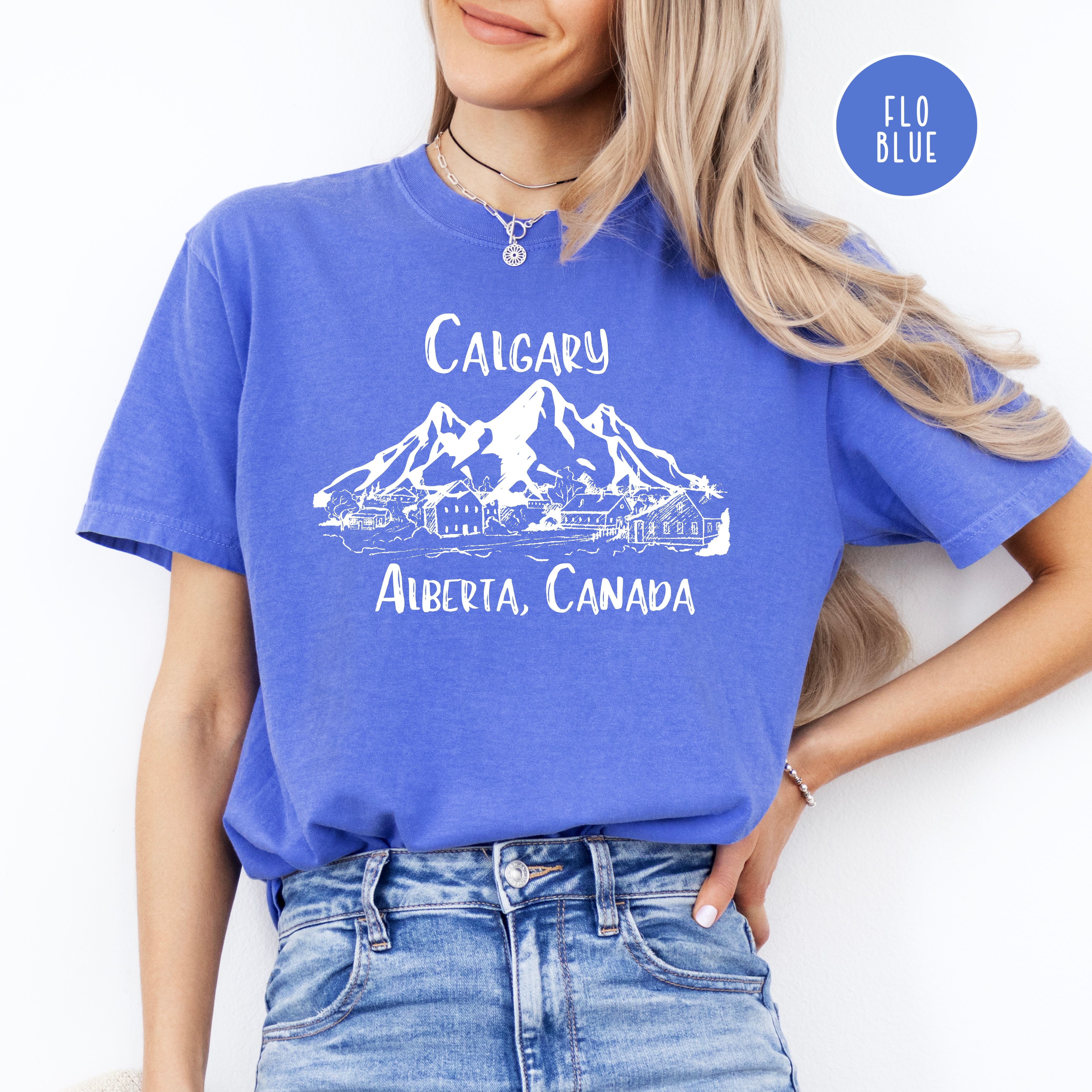 Calgary Alberta Canada Comfort Colors Tee Shirt