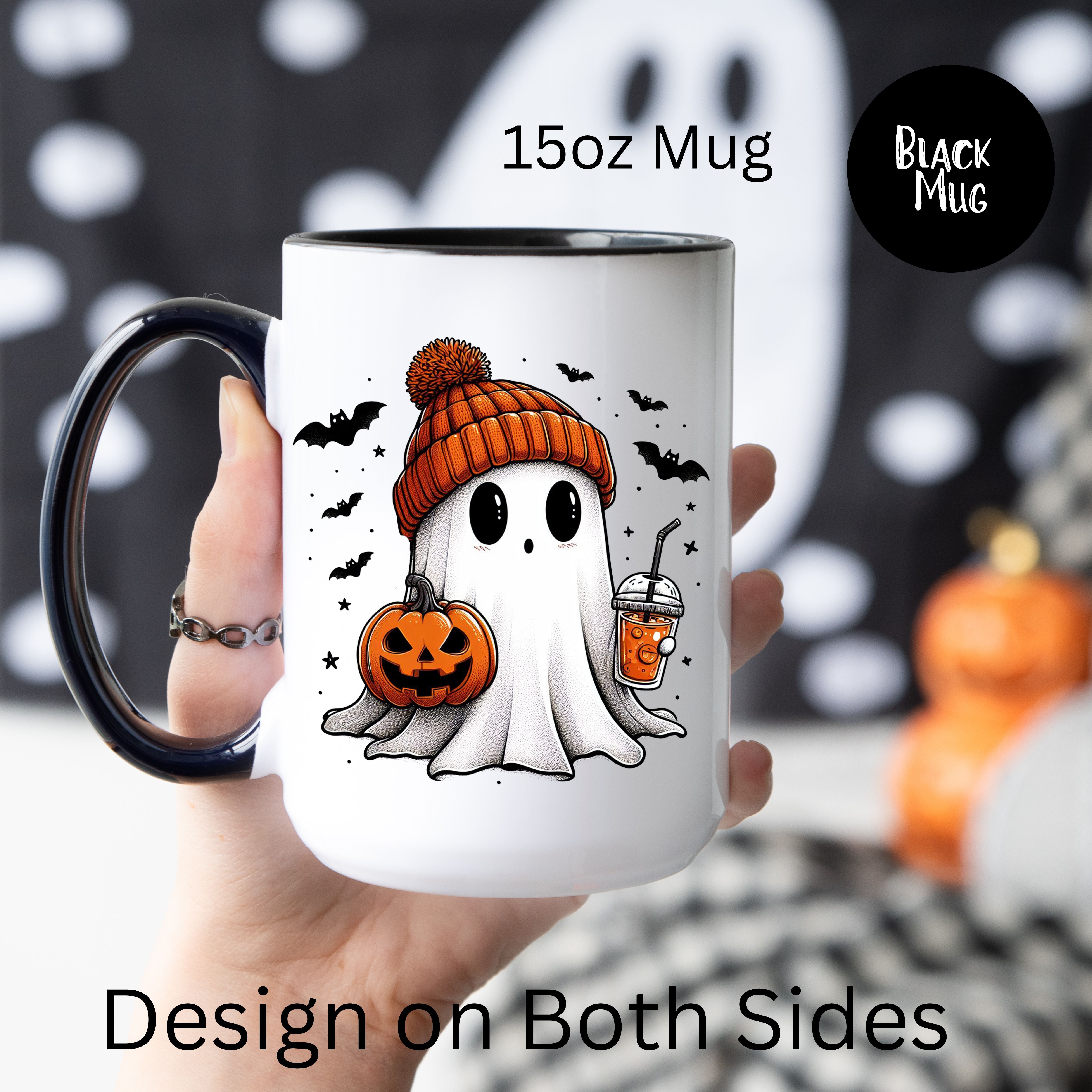 Cute Halloween Ghost 15oz Ceramic Mug