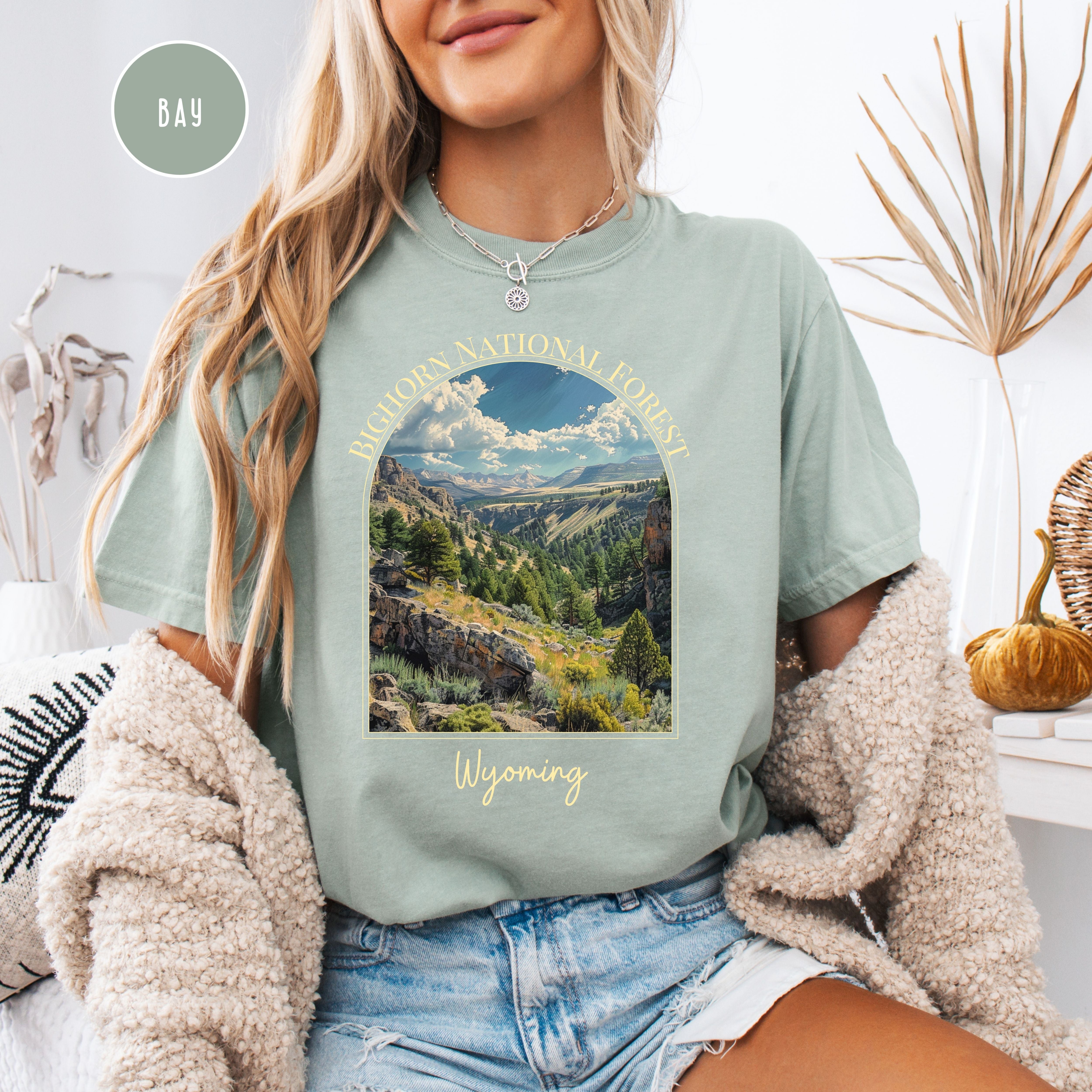 Bighorn National Forest Wyoming Comfort Colors® Tee