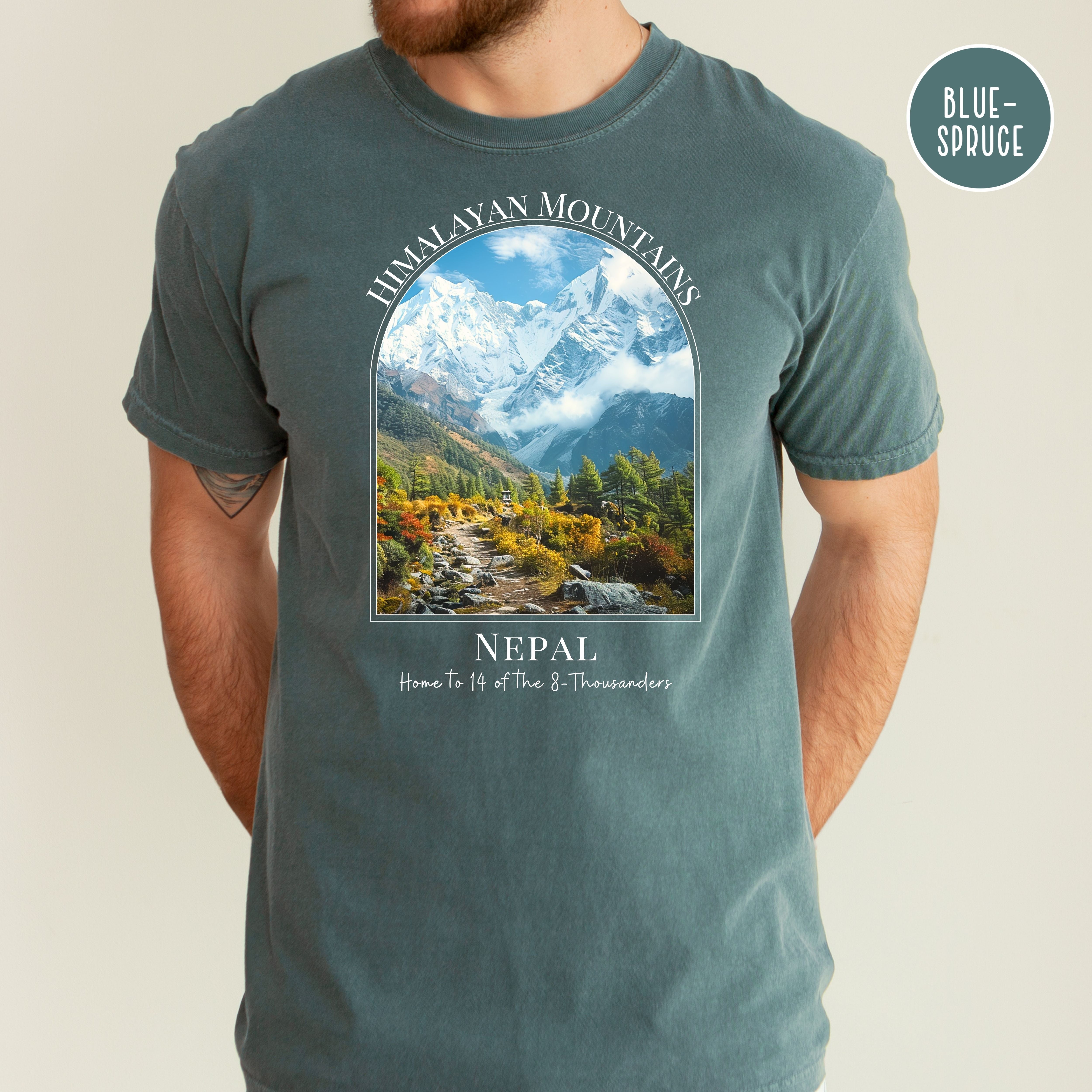 Himalayan Mountains Comfort Colors® Tee