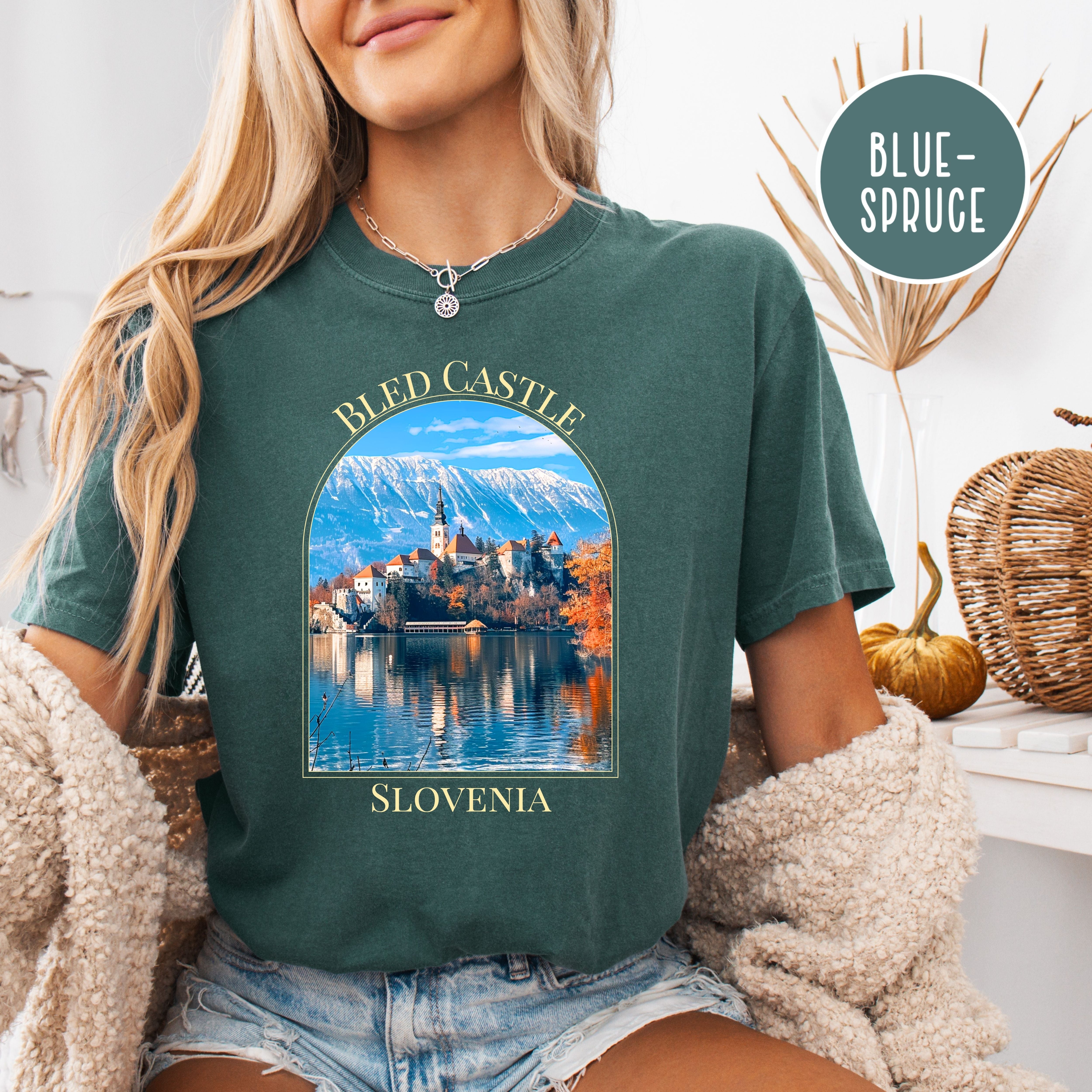 Bled Castle Slovenia Comfort Colors® Tee