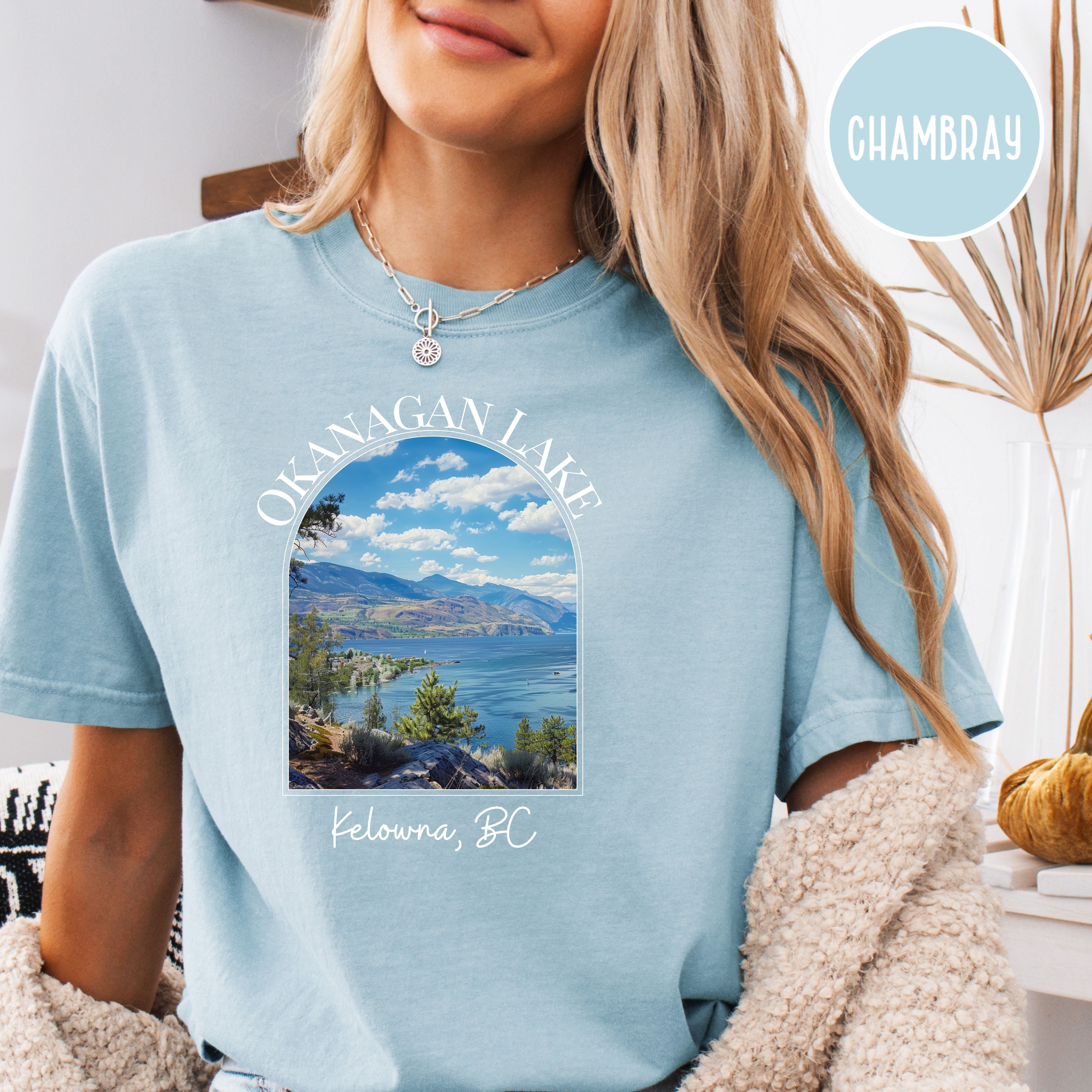 Okanagan Lake Kelowna British Columbia Comfort Colors® Tee
