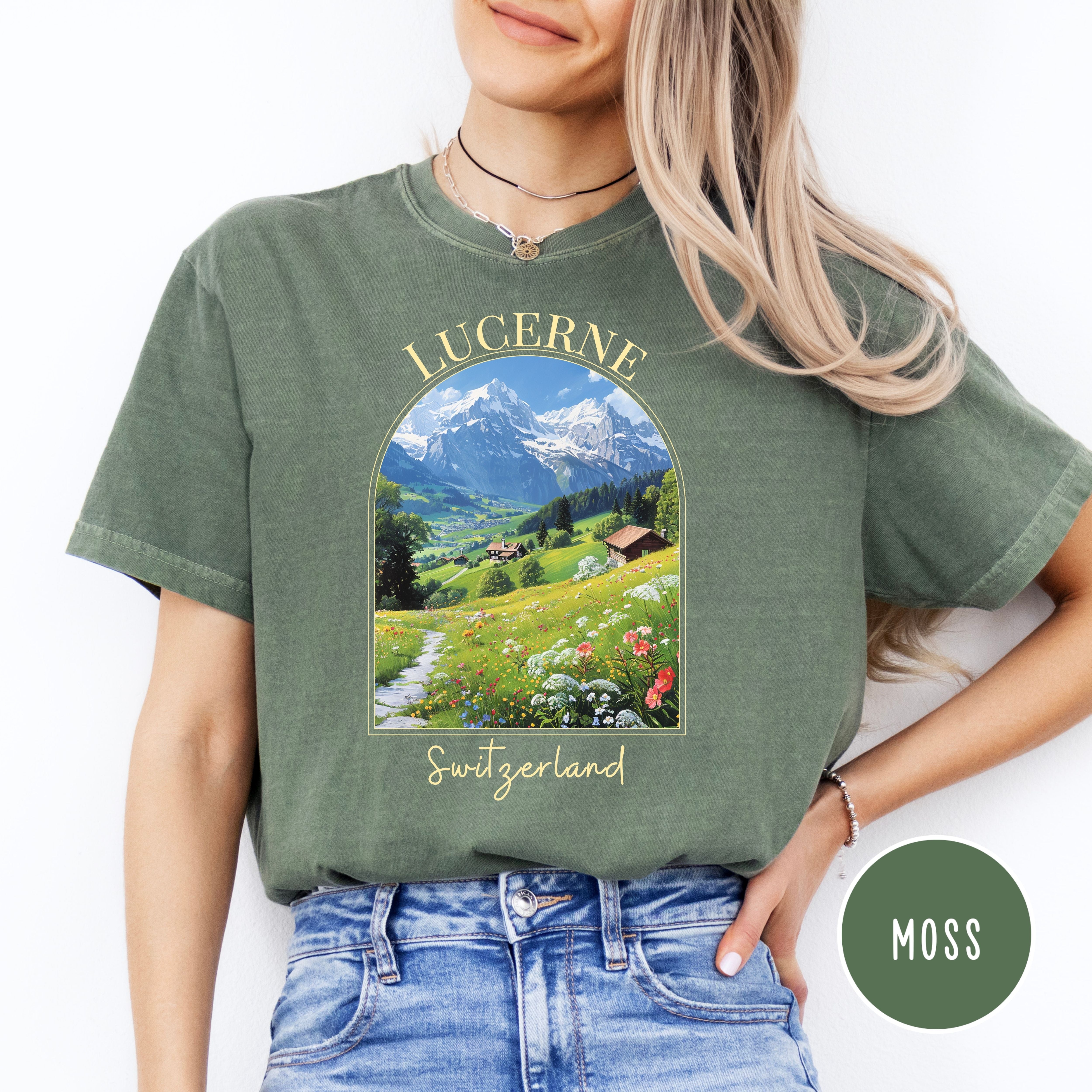 Lucerne Switzerland Comfort Colors® Tee