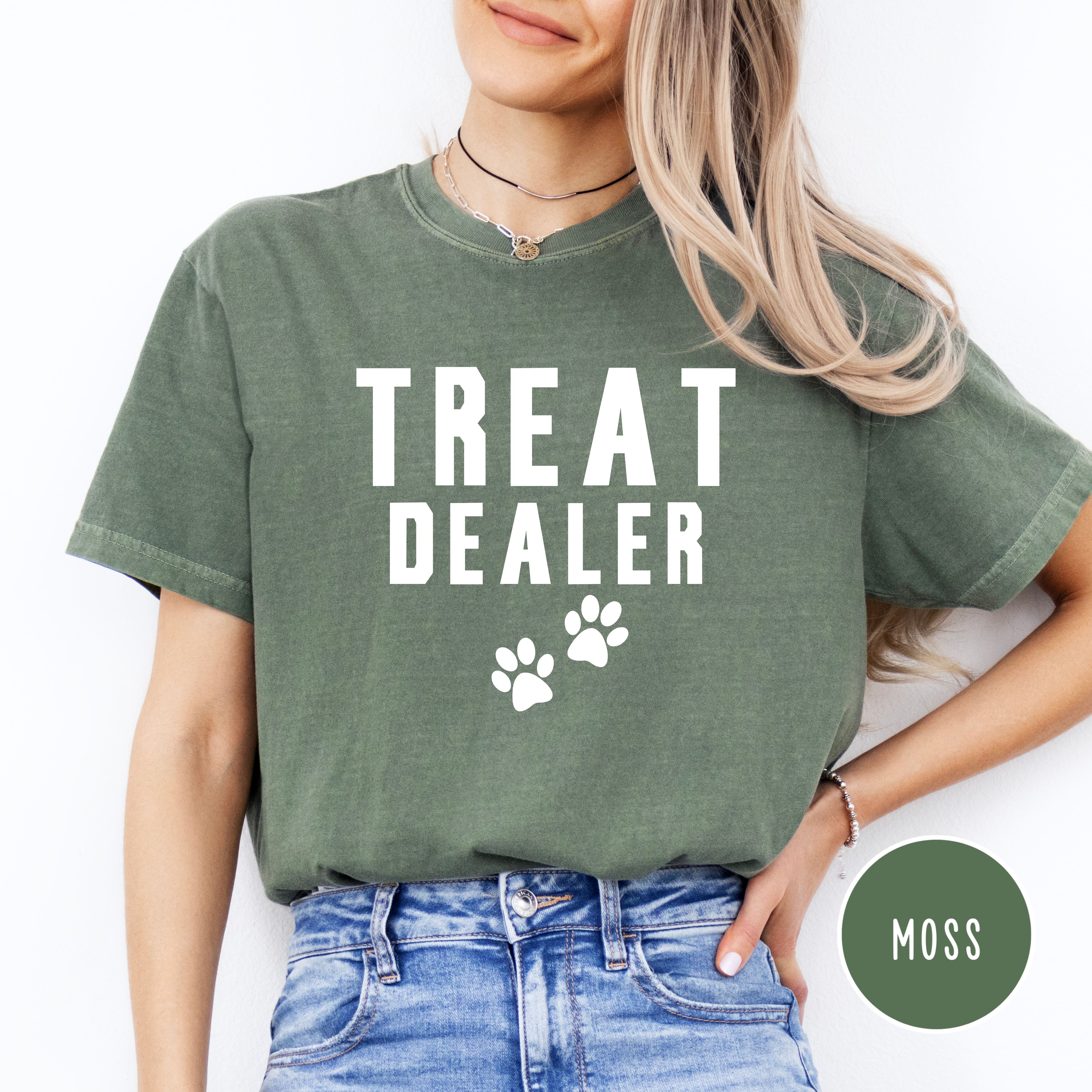 Treat Dealer Funny Dog Mom Comfort Colors® Tee