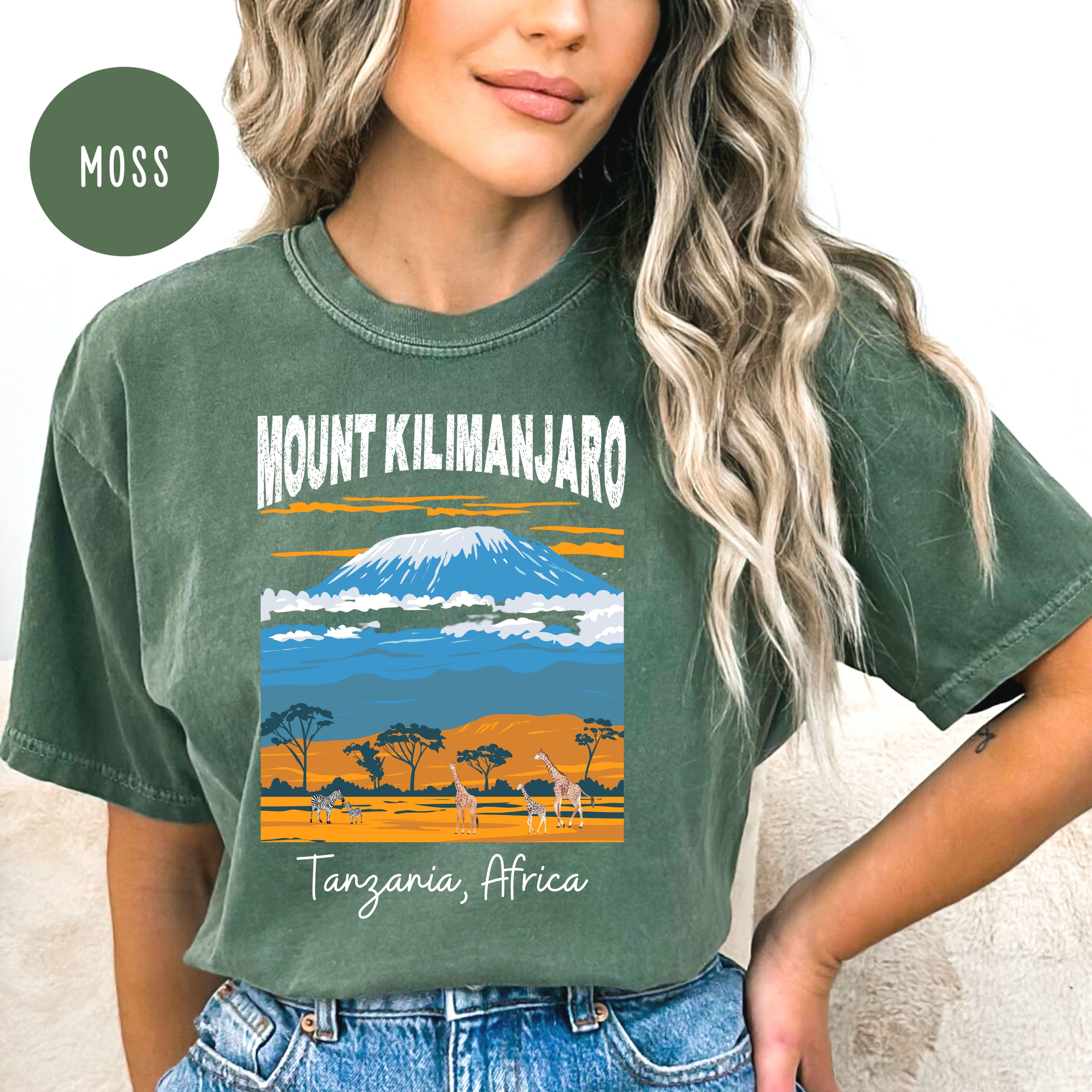 Mount Kilimanjaro Africa Comfort Colors® Tee