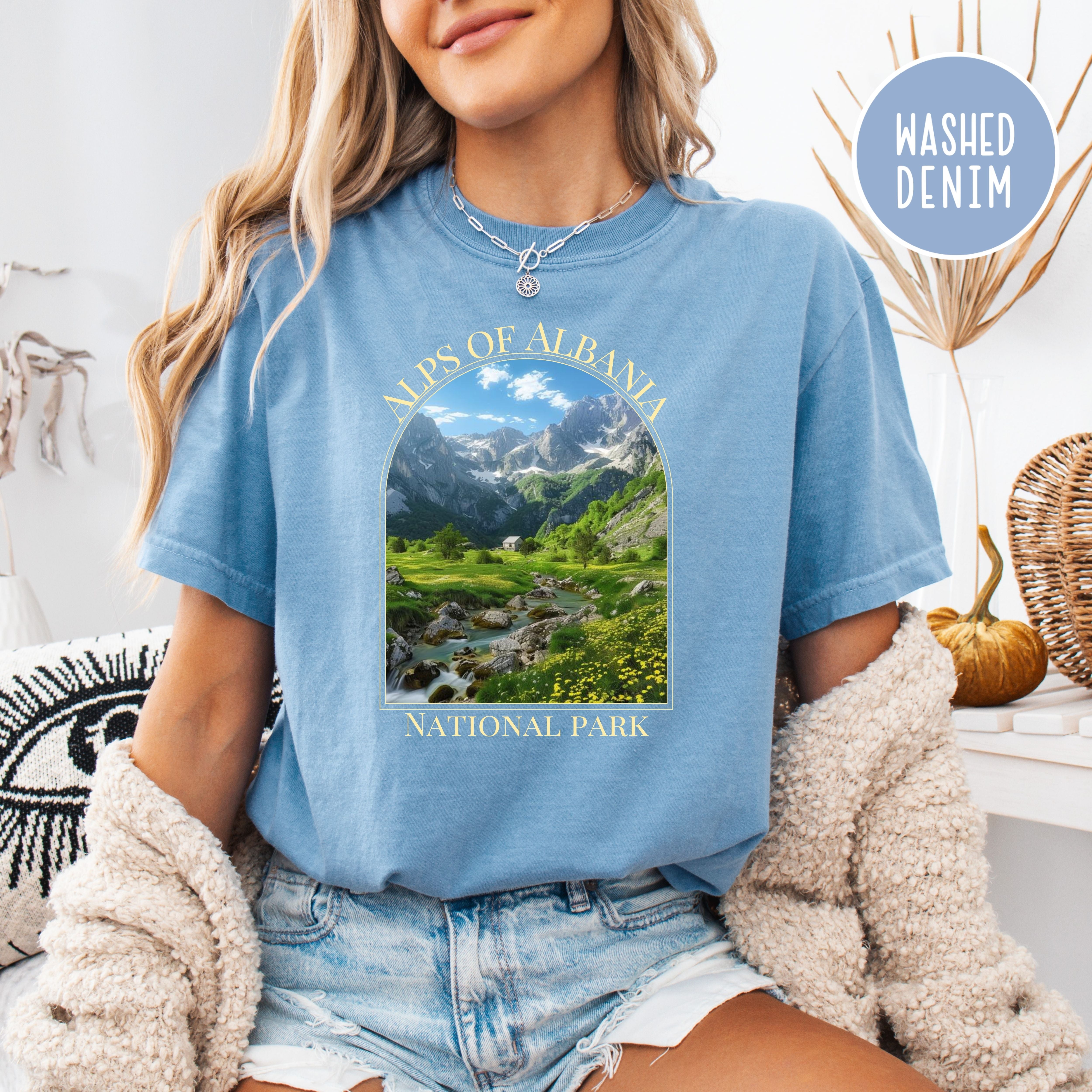 Alps of Albania National Park Comfort Colors® Tee