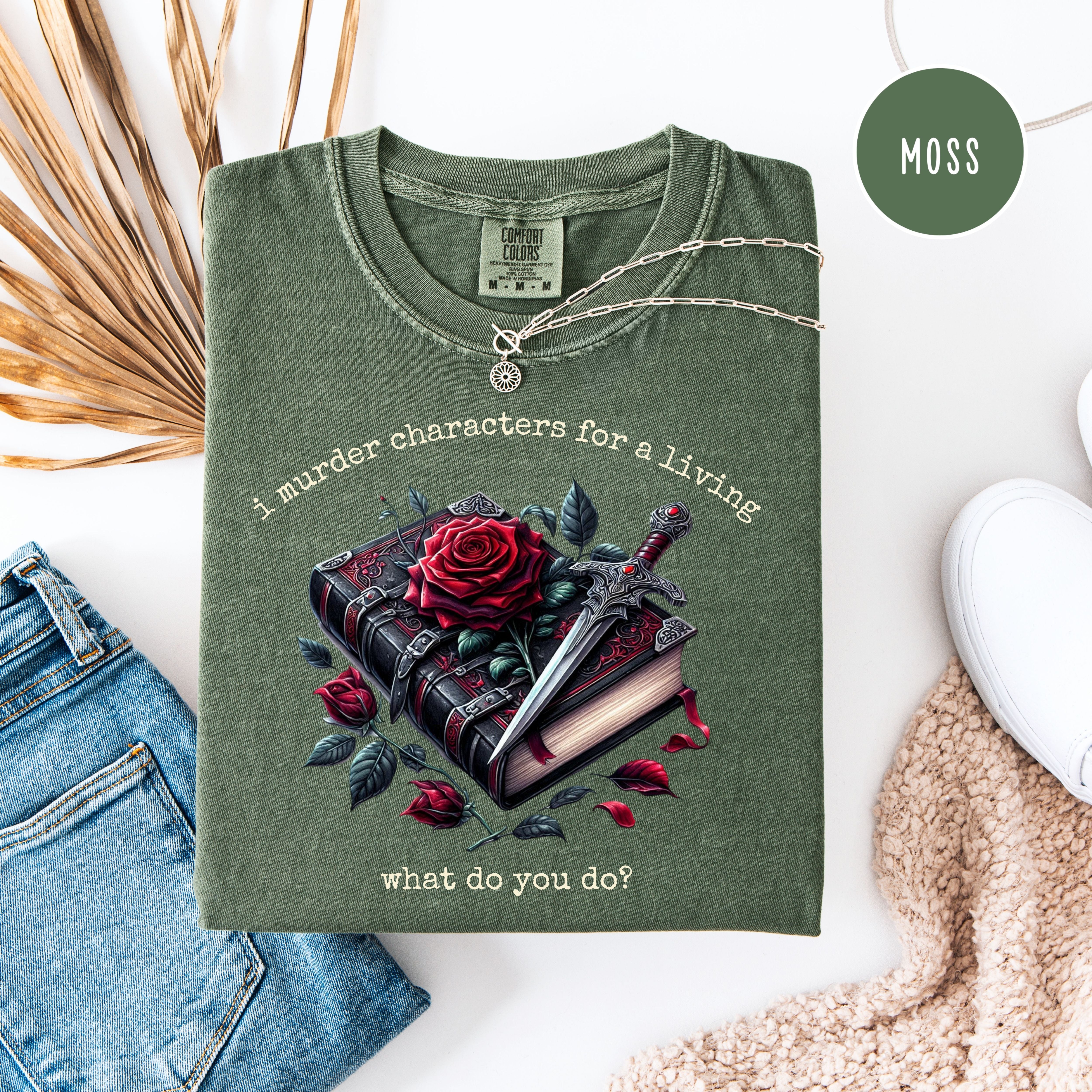 Murder Mystery Writer Comfort Colors Gift Tee