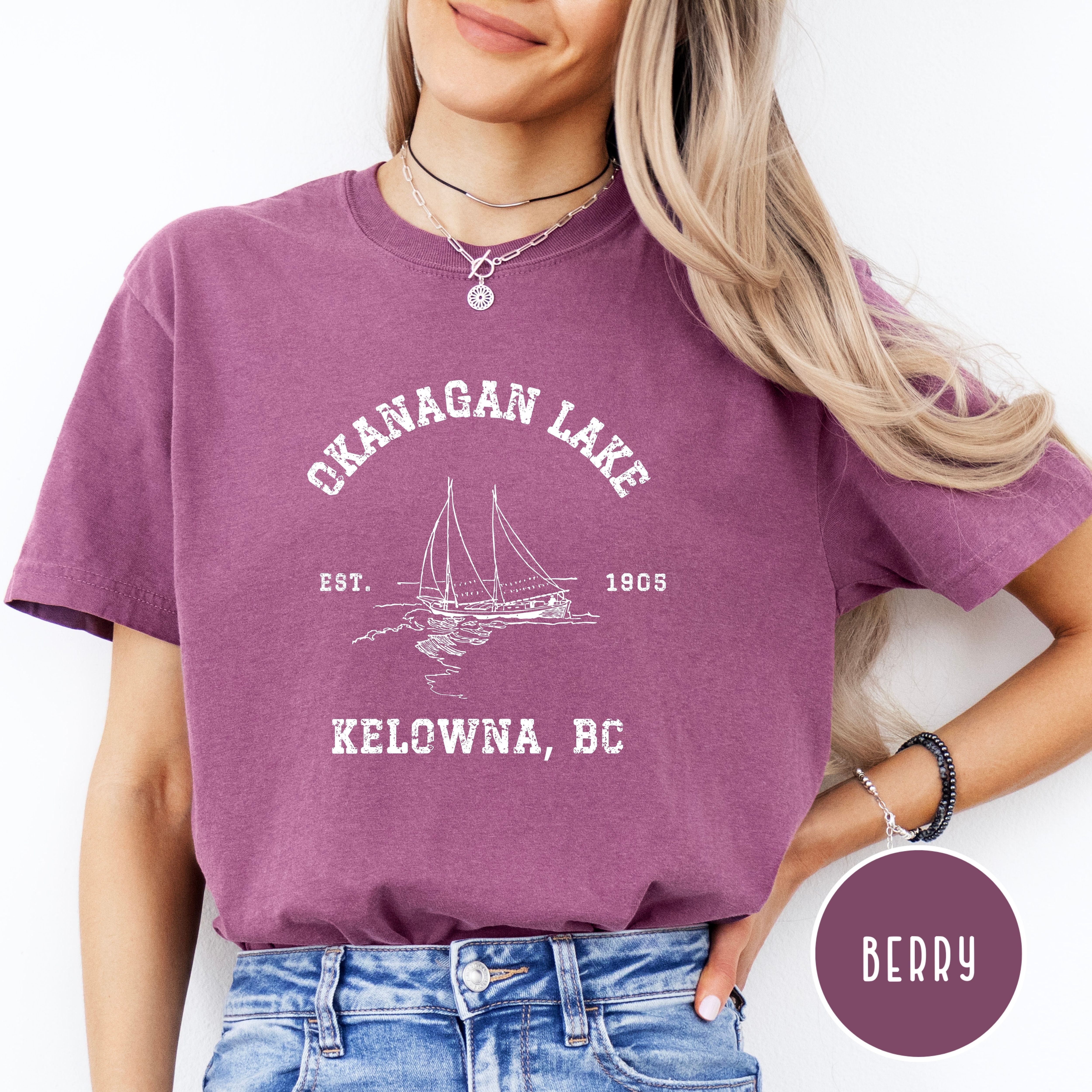 Okanagan Lake British Columbia Comfort Colors® Tee