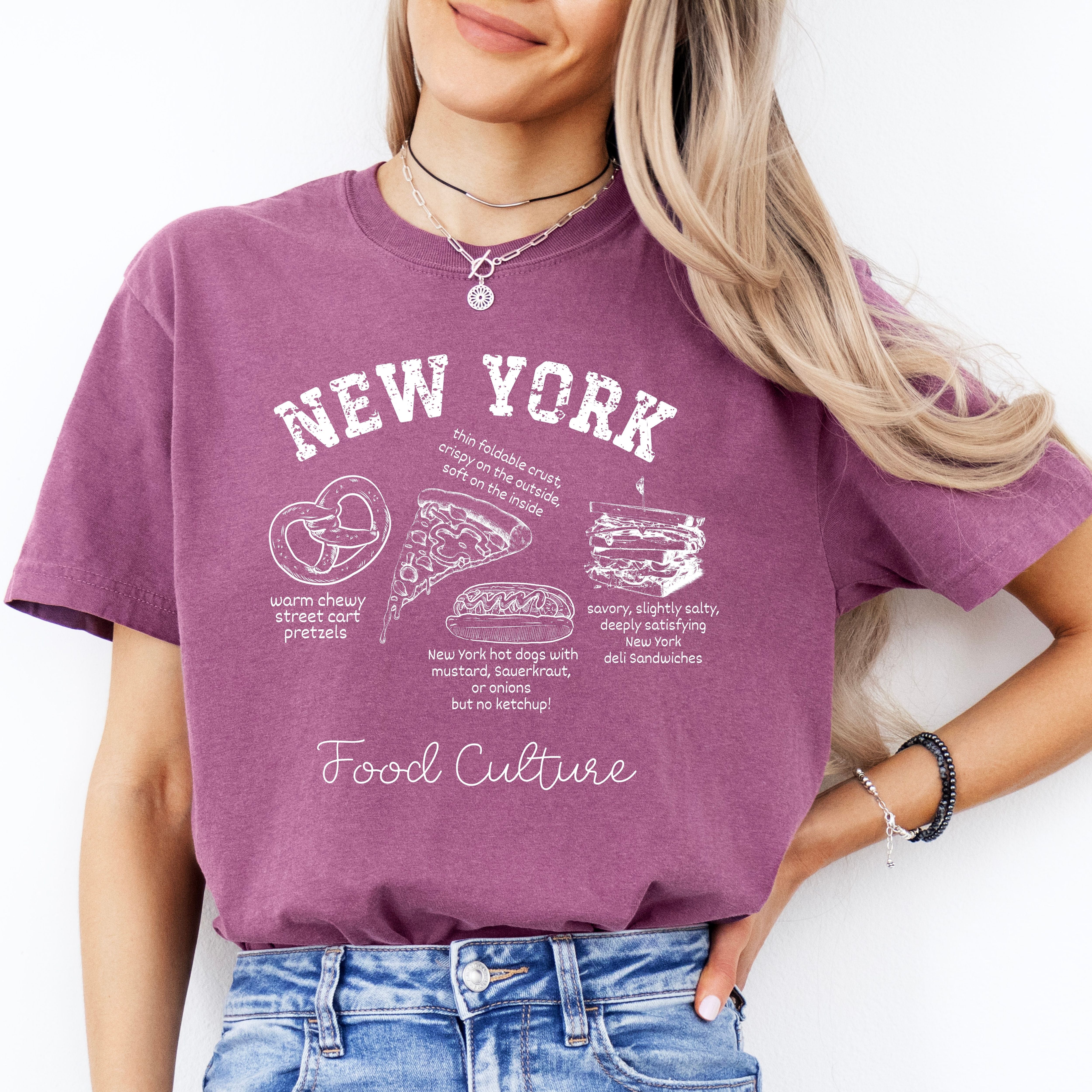 New York Food Culture Comfort Colors® Tee