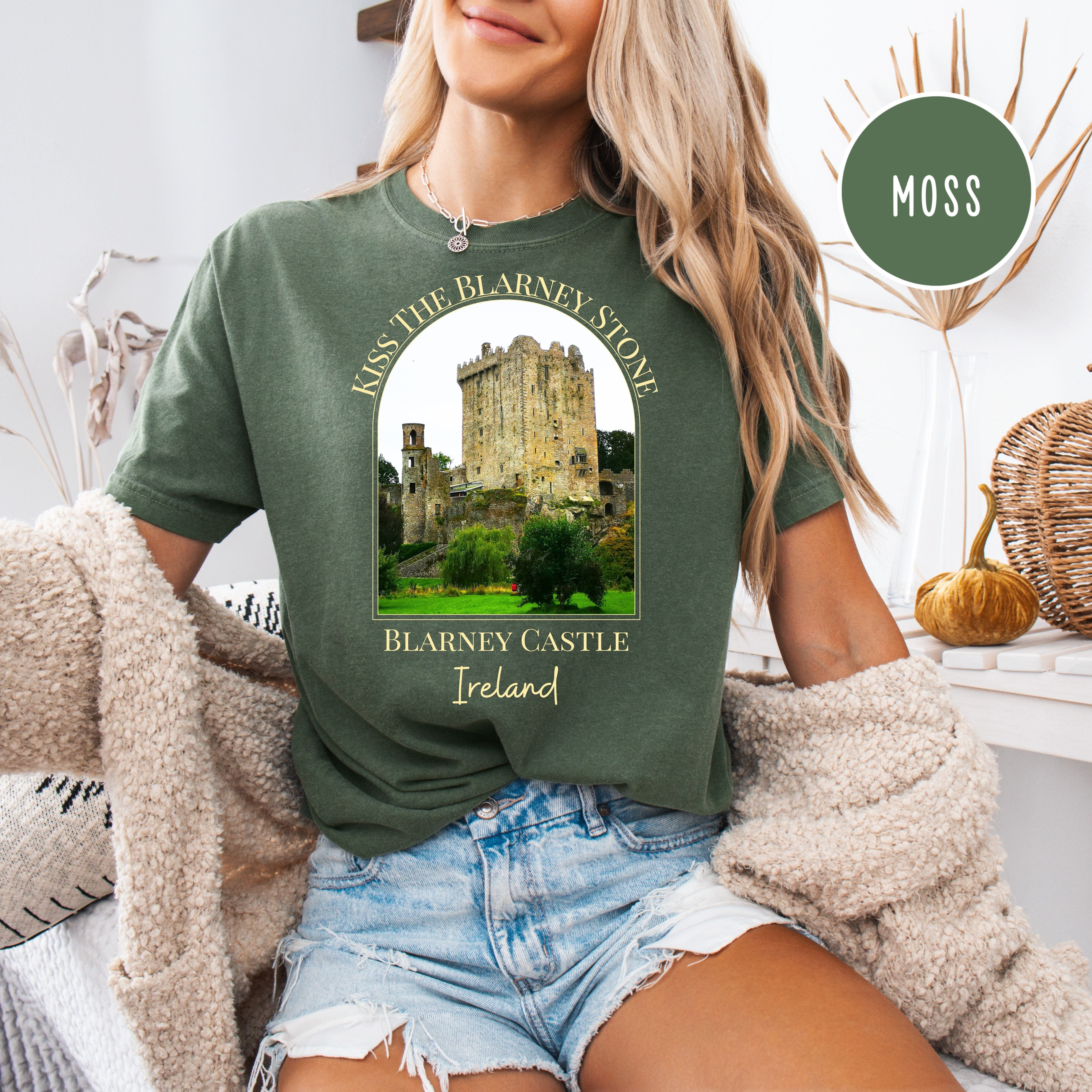 Kiss The Blarney Stone Comfort Colors Tee