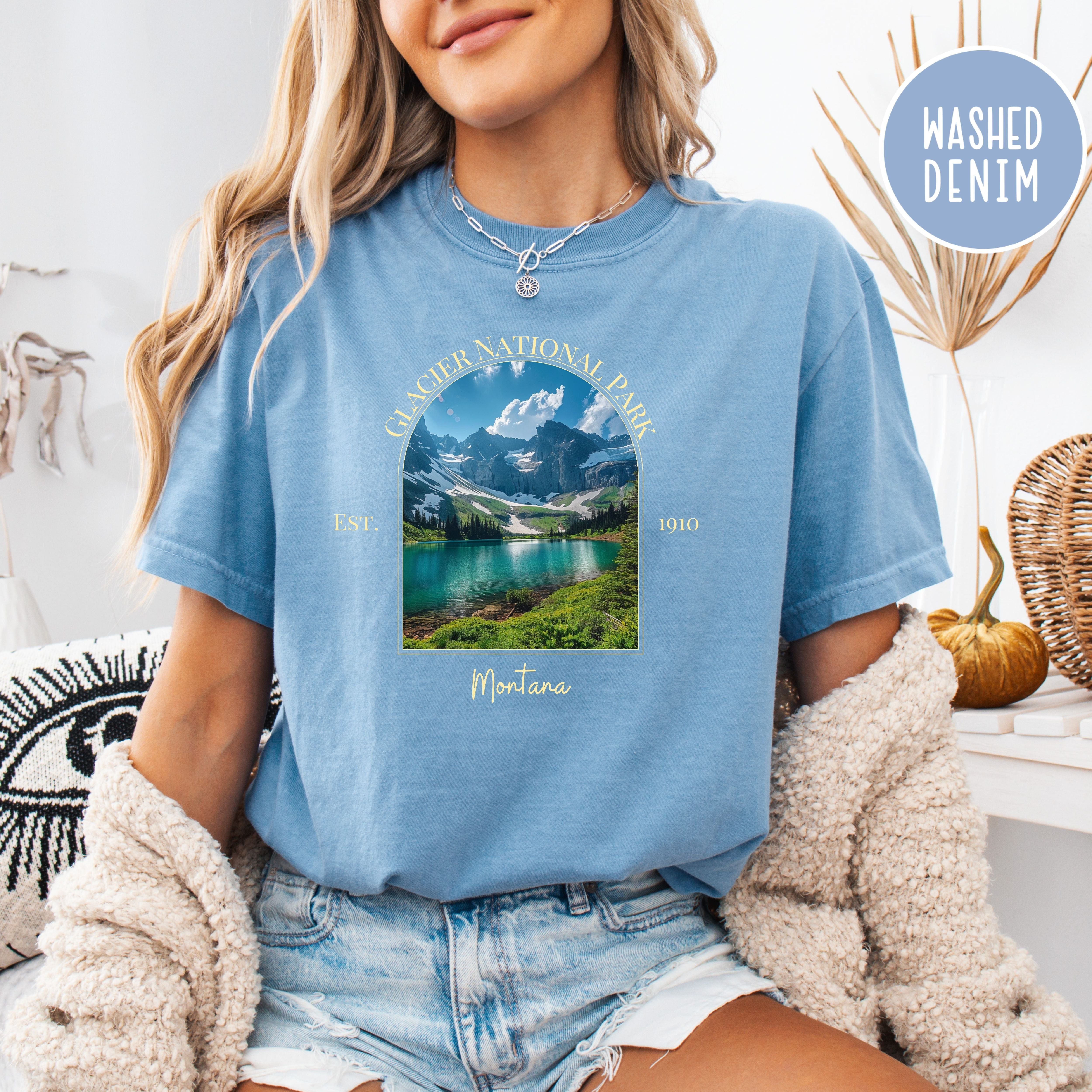 Glacier National Park Comfort Colors® Tee