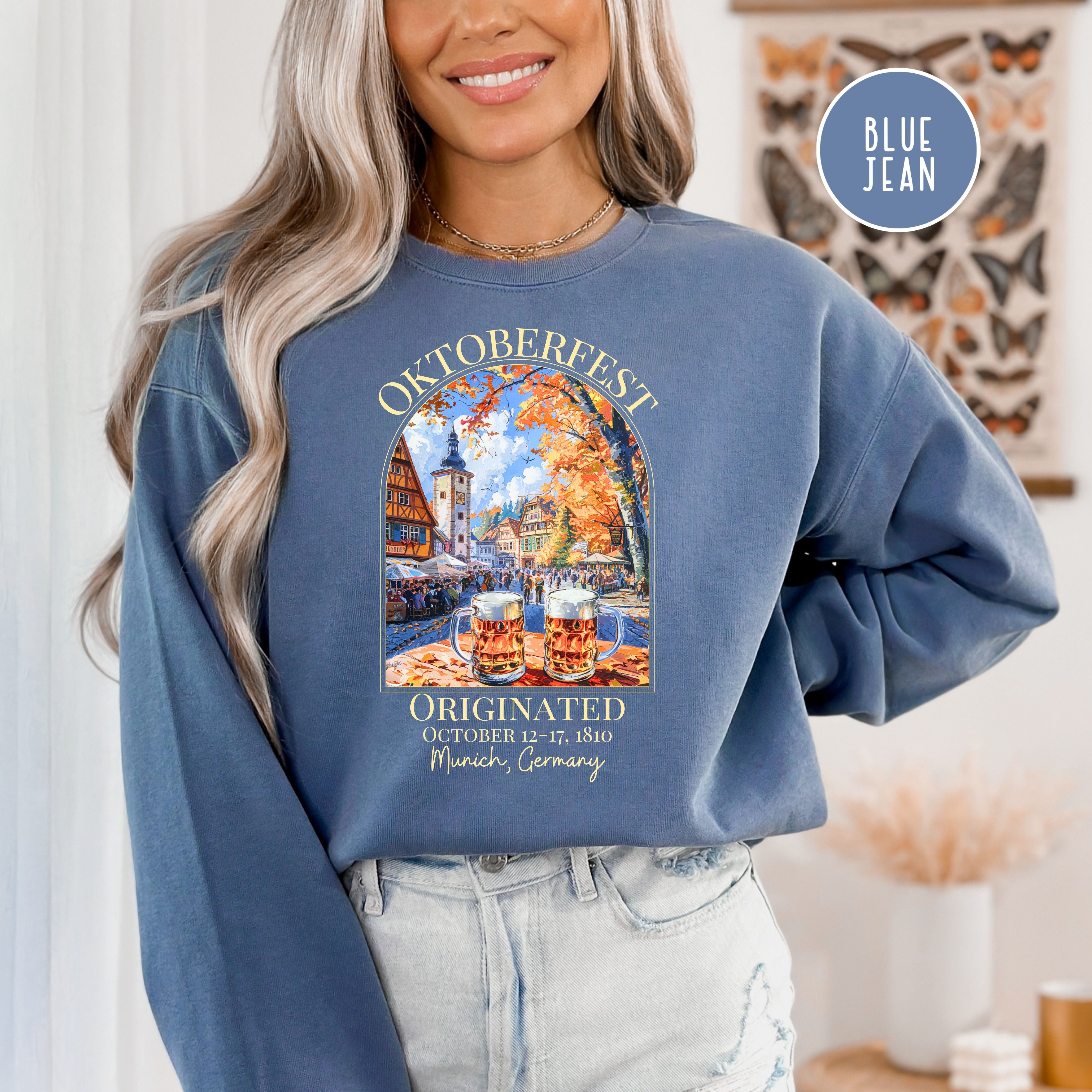 Oktoberfest Munich Germany Comfort Colors® Sweatshirt