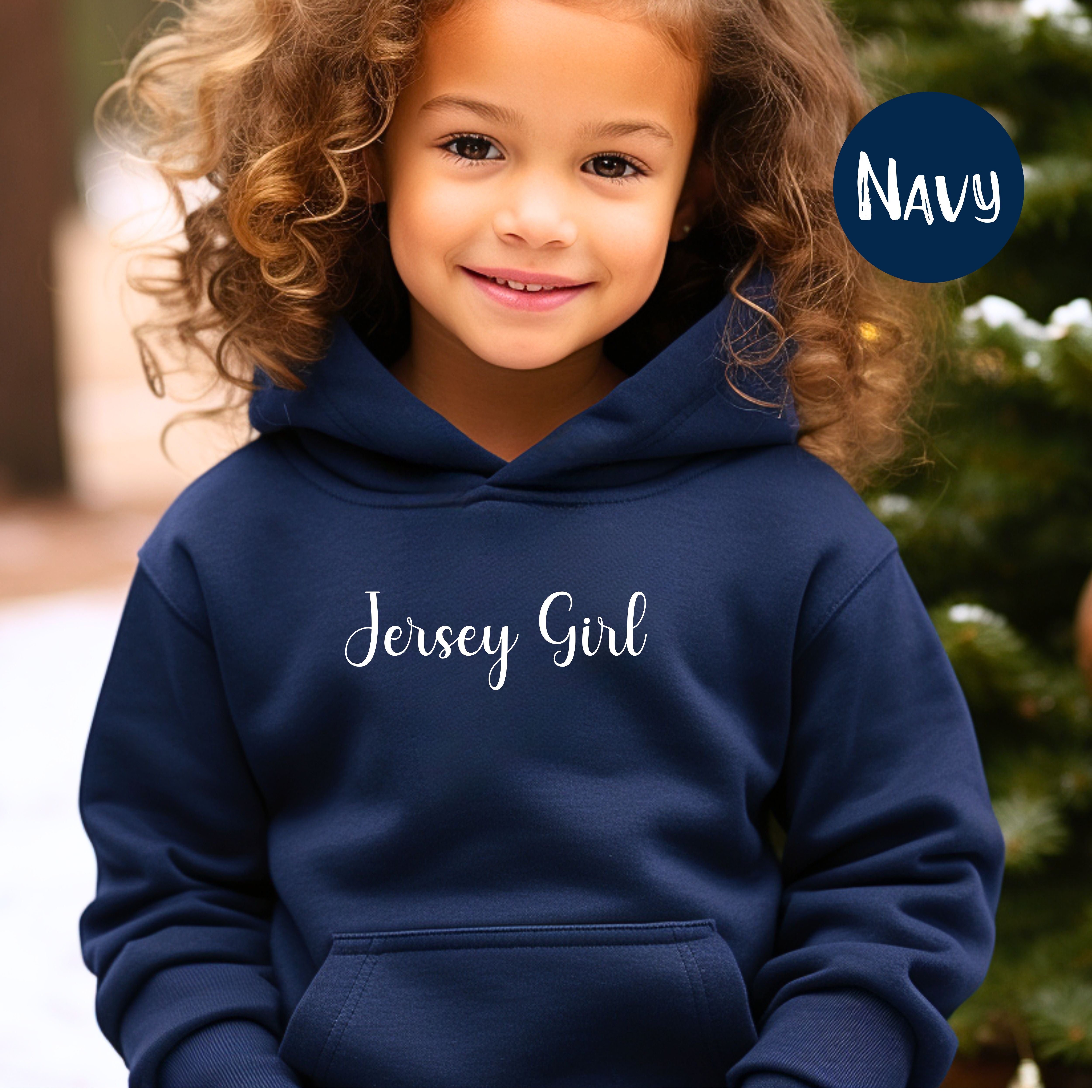 Jersey Girl Youth Sized Pullover Hoodie