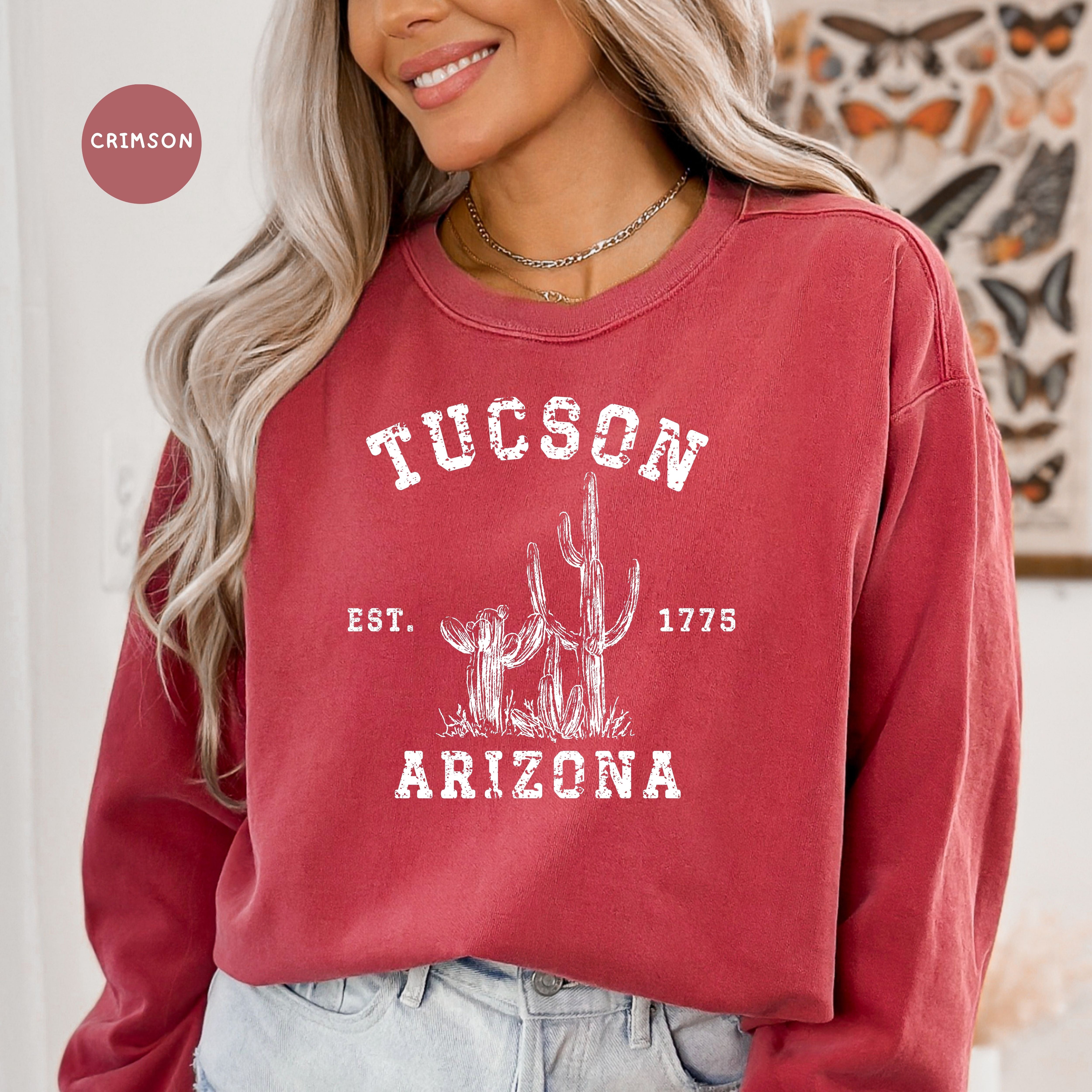 Tucson Arizona Grunge Style Comfort Colors® Sweatshirt