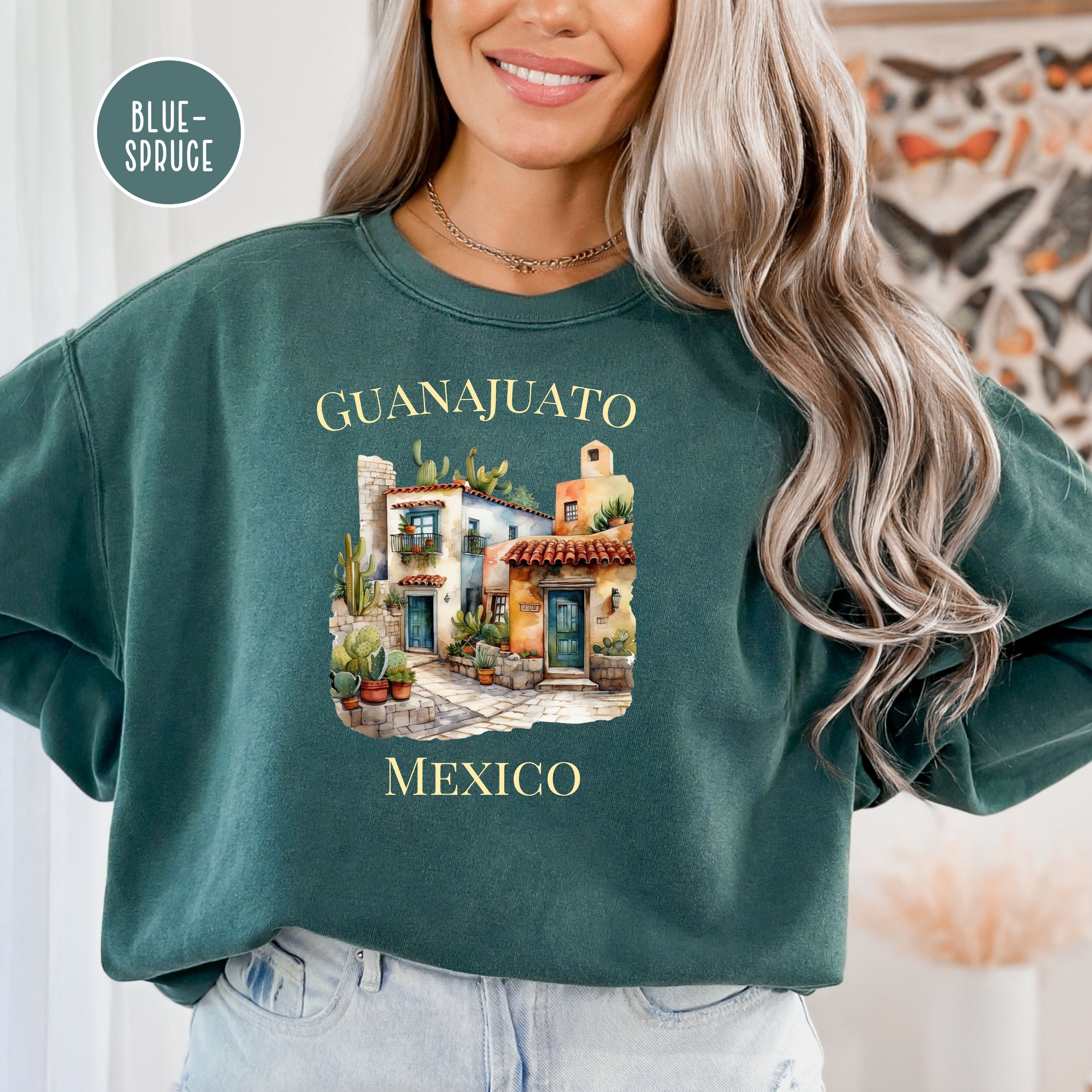 Guanajuato Mexico Comfort Colors® Sweatshirt