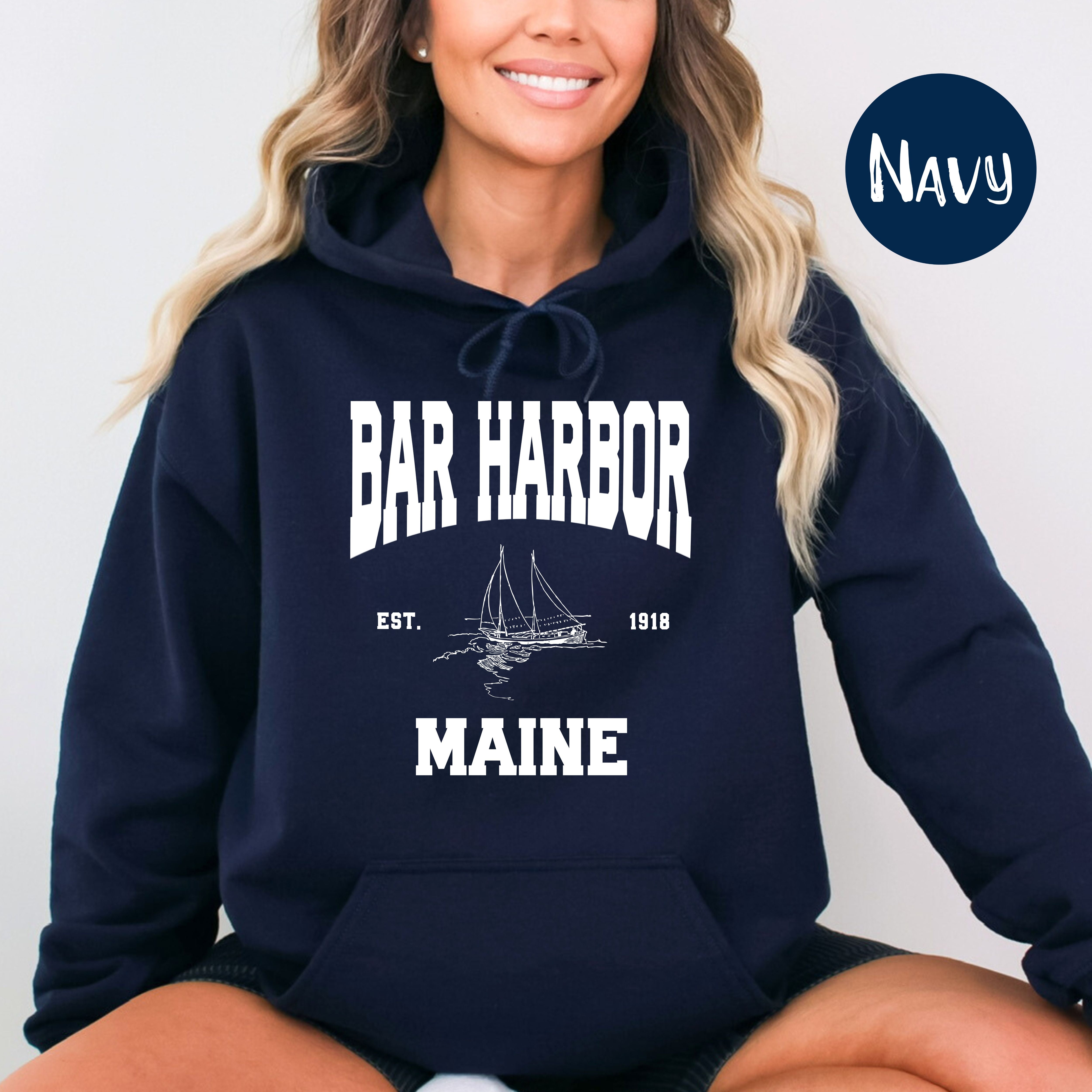 Bar Harbor Maine Hoodie