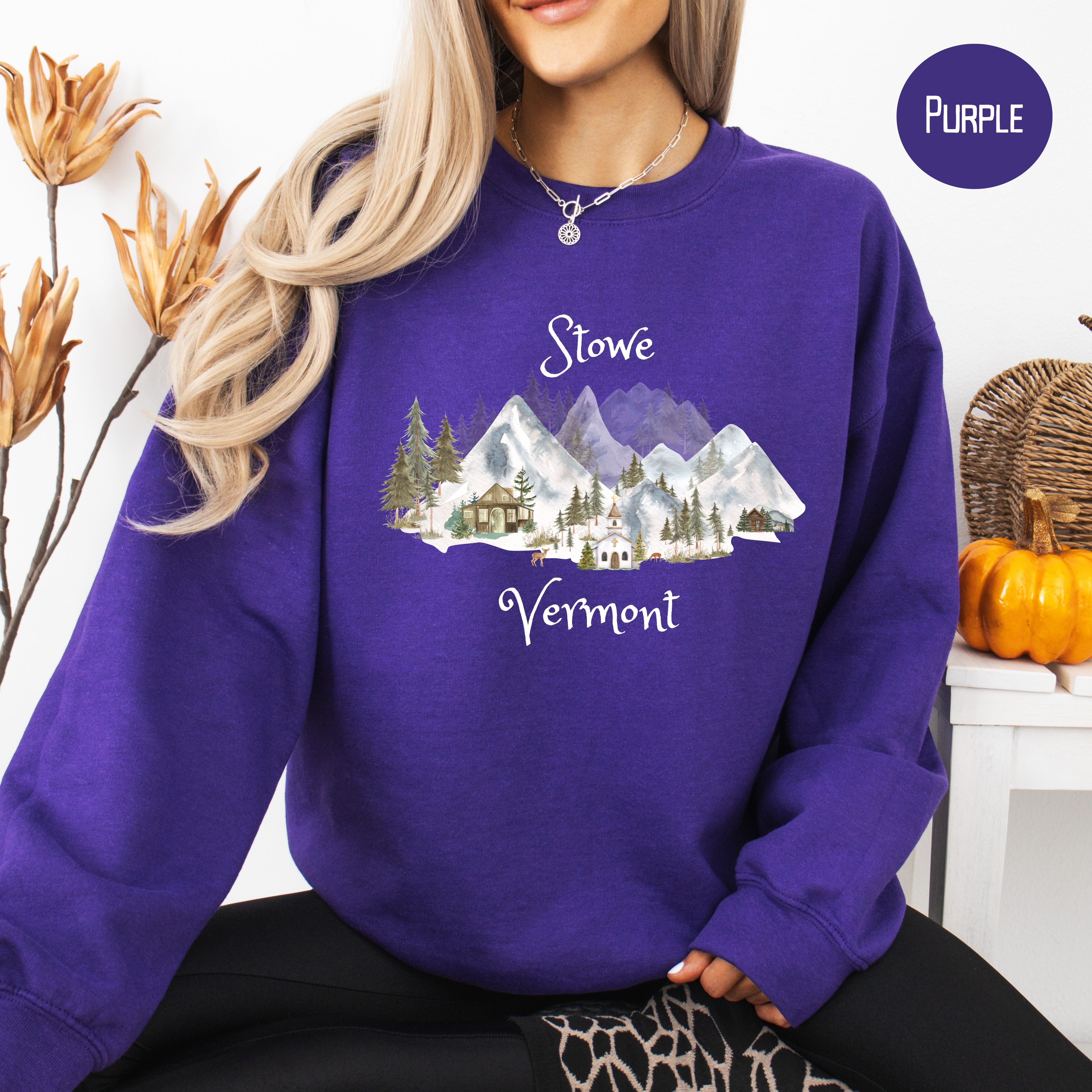 Stowe Vermont Unisex Vacation Gift Sweatshirt