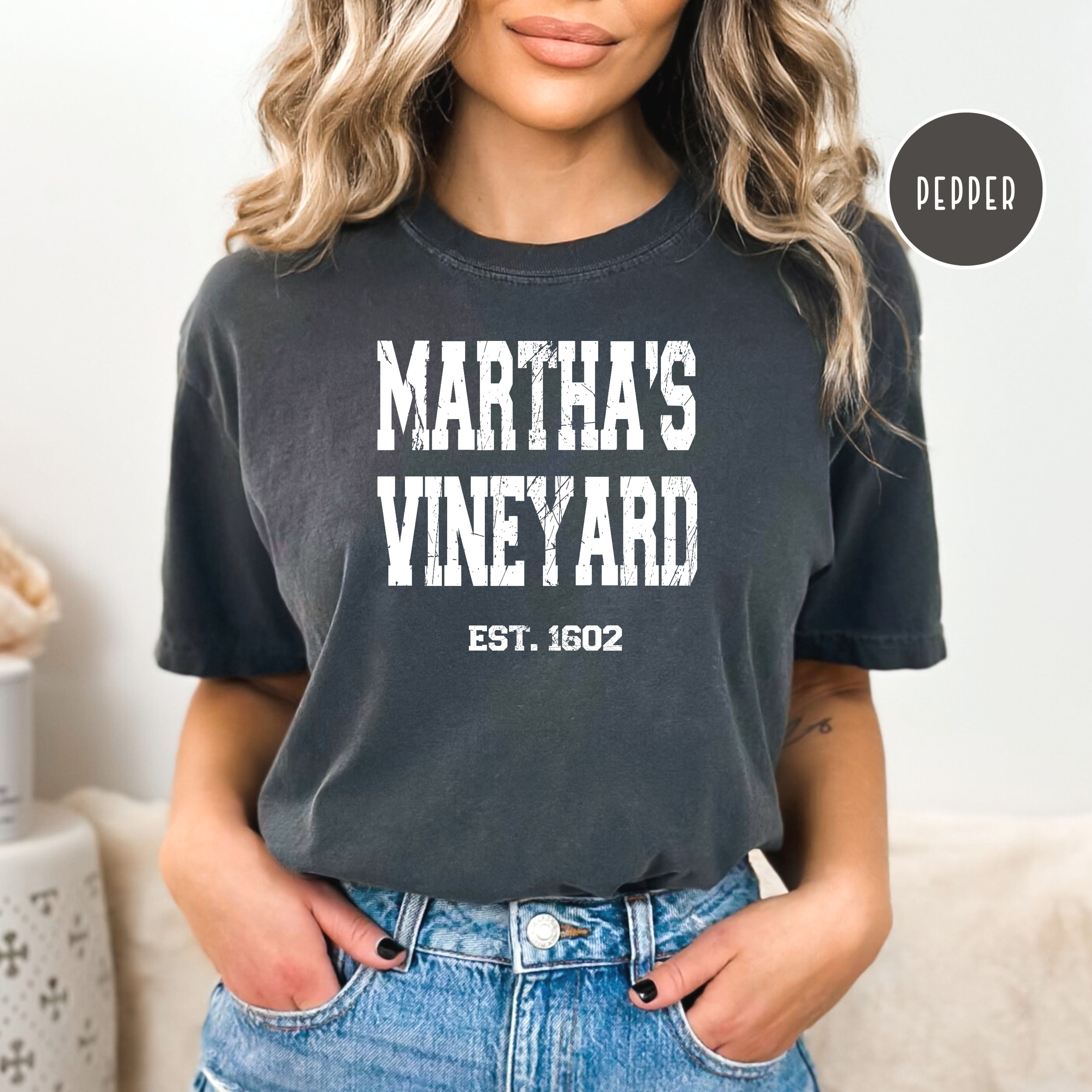 Martha's Vineyard Grunge Style Comfort Colors® Tee