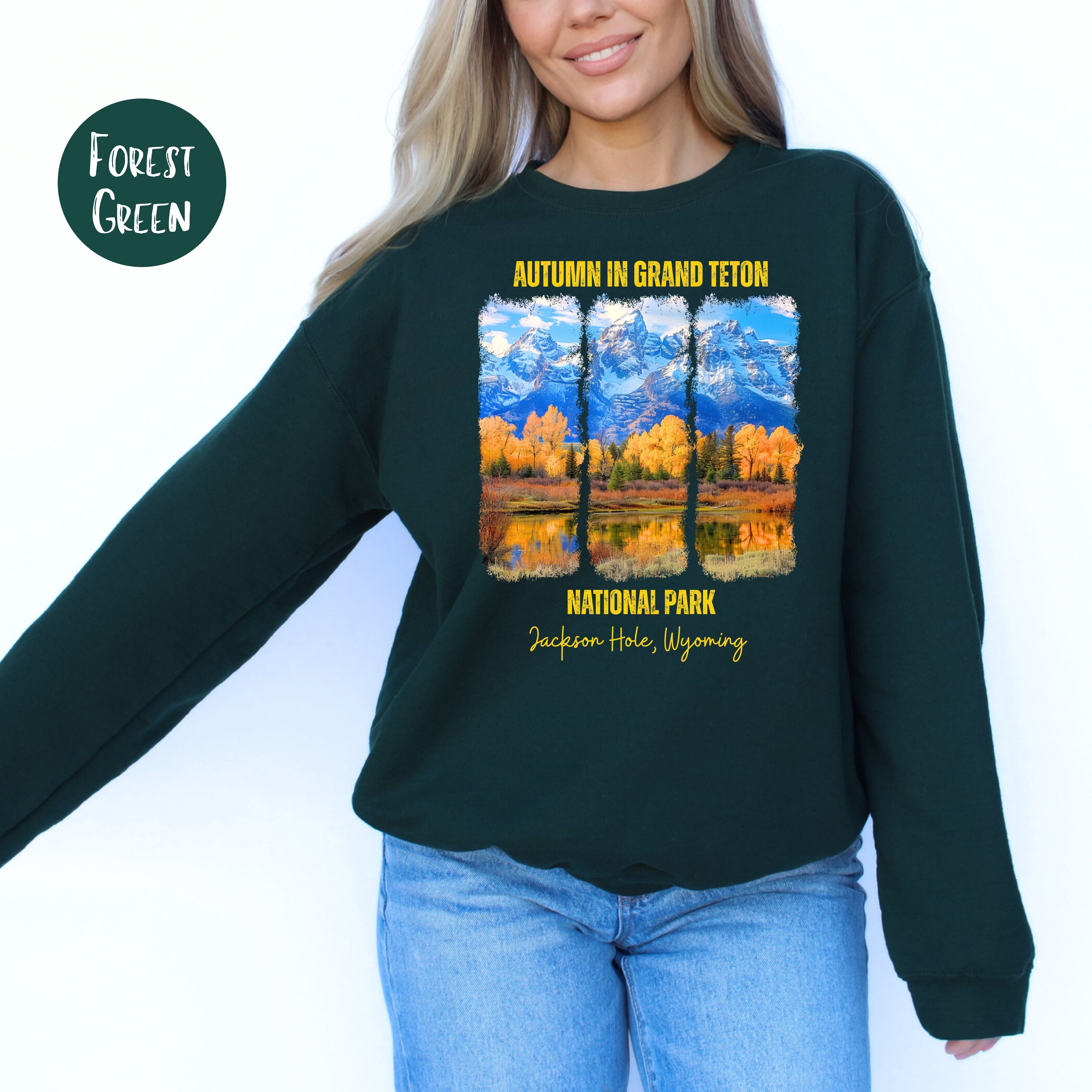 Grand Teton National Park Adult Unisex Sweatshirt