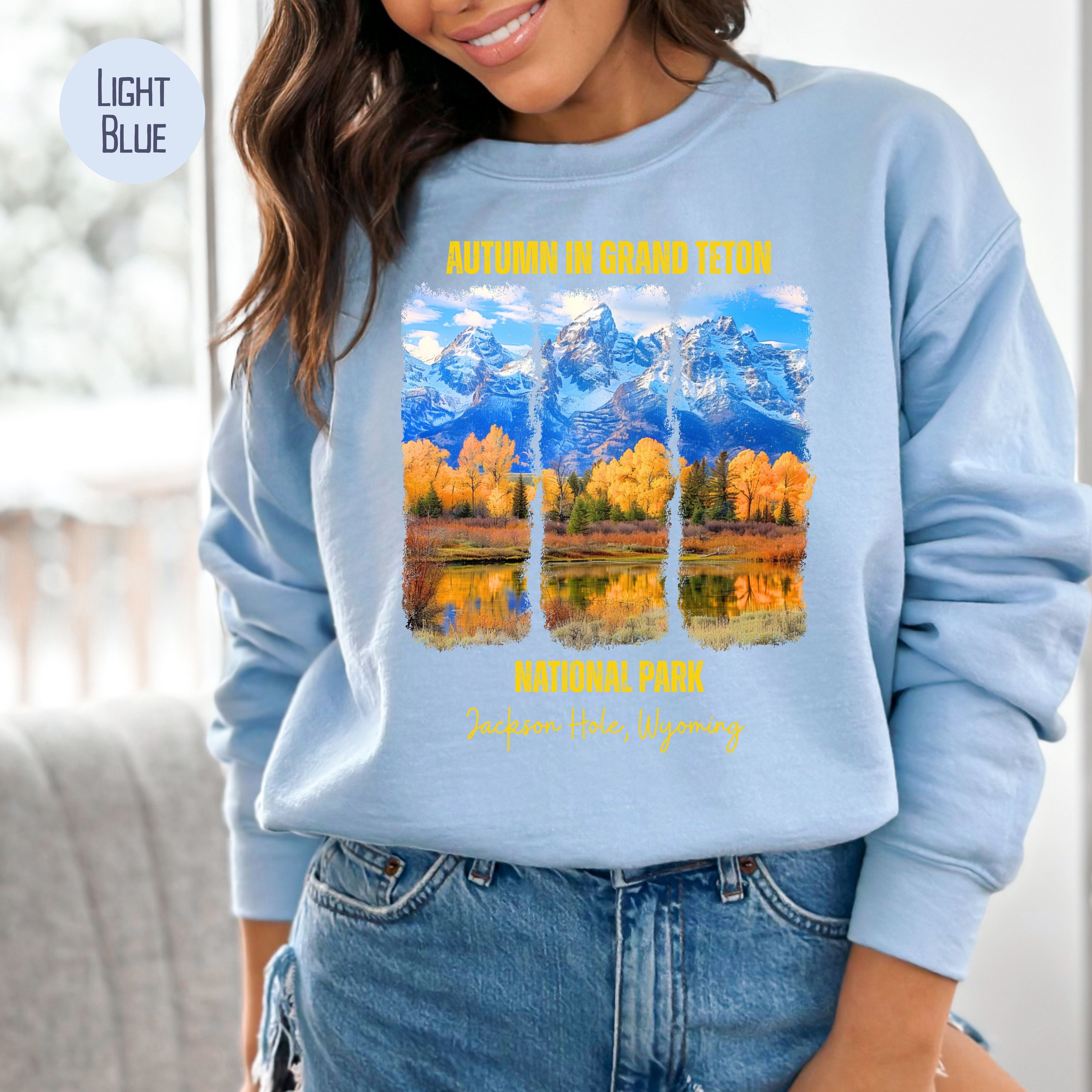 Grand Teton National Park Adult Unisex Sweatshirt