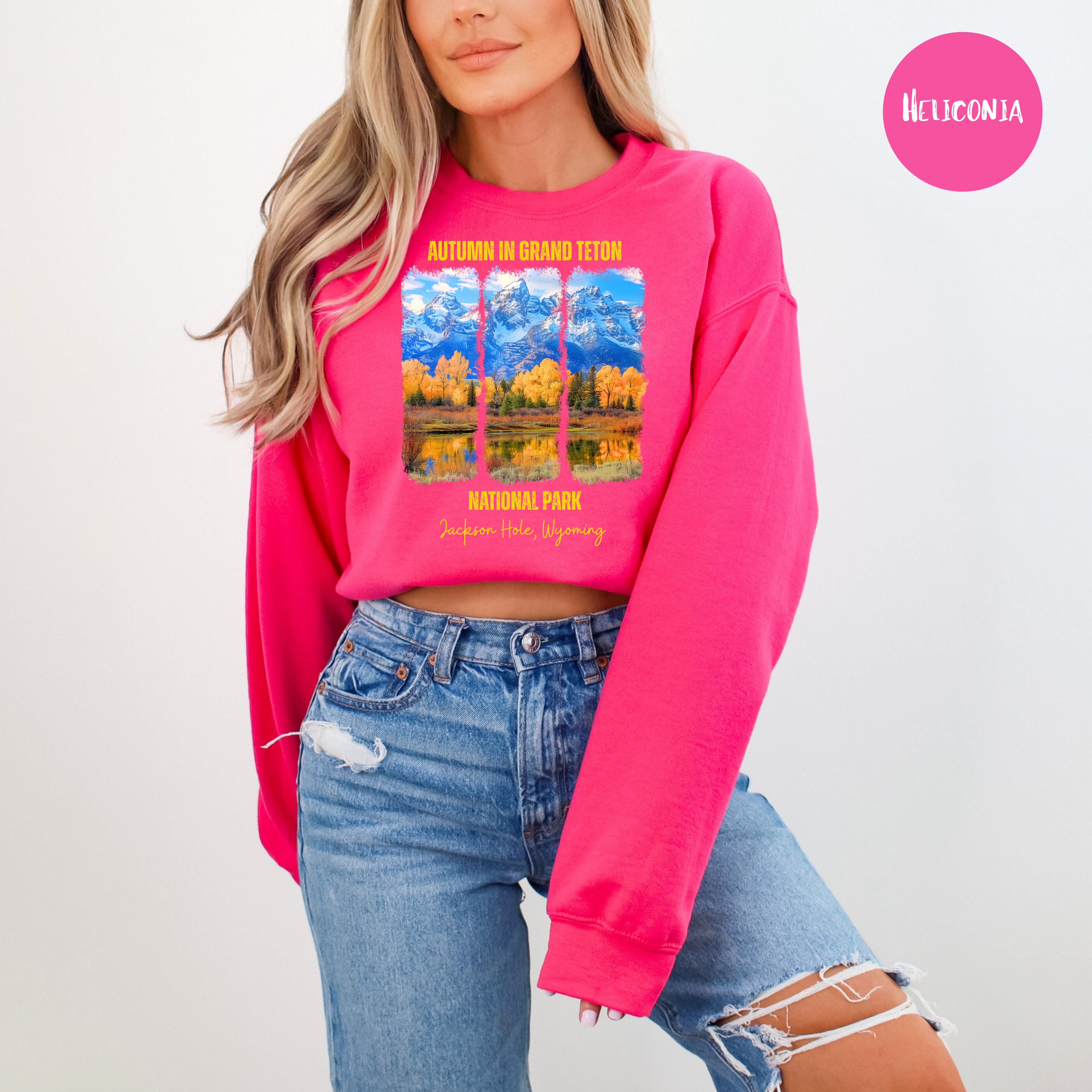 Grand Teton National Park Adult Unisex Sweatshirt