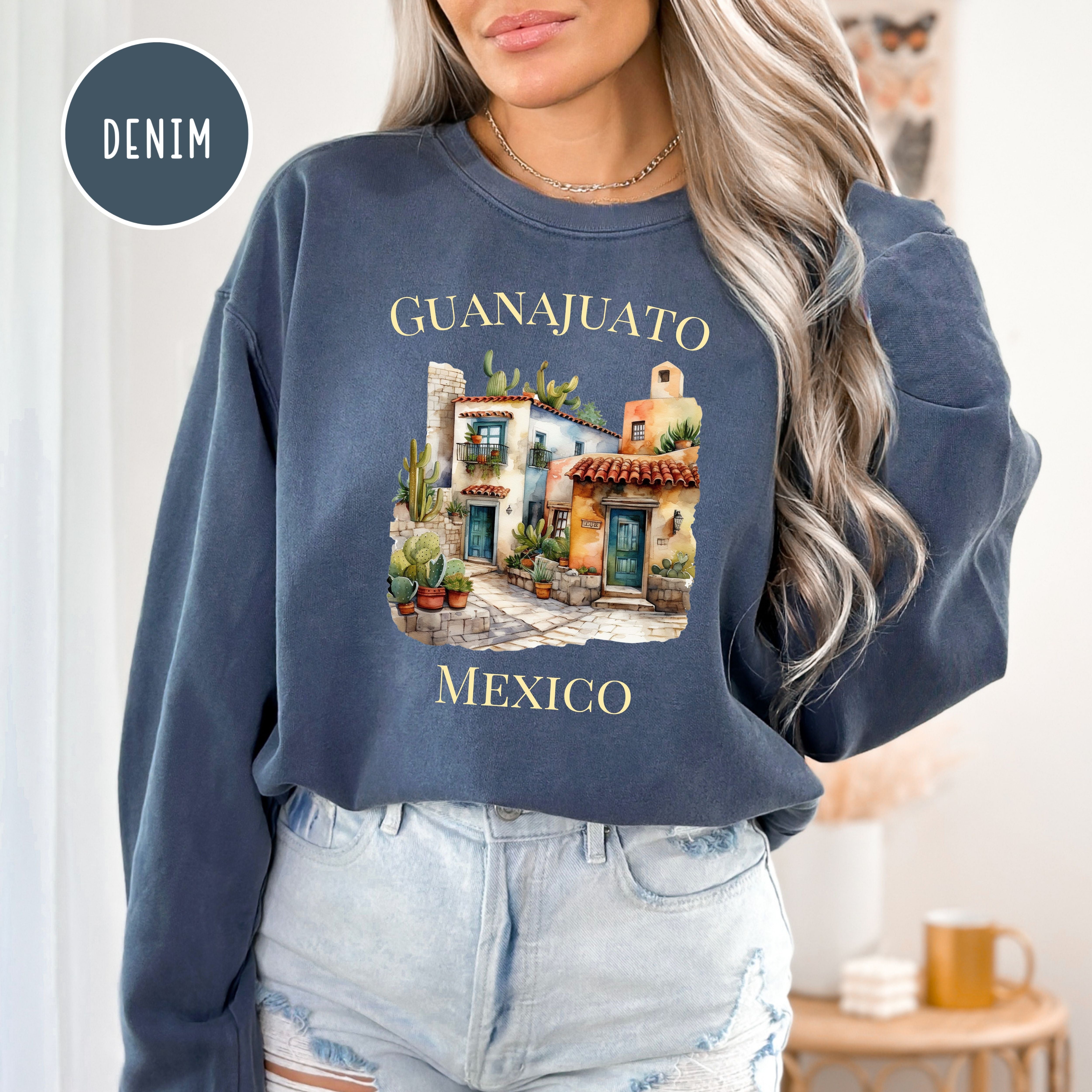 Guanajuato Mexico Comfort Colors® Sweatshirt