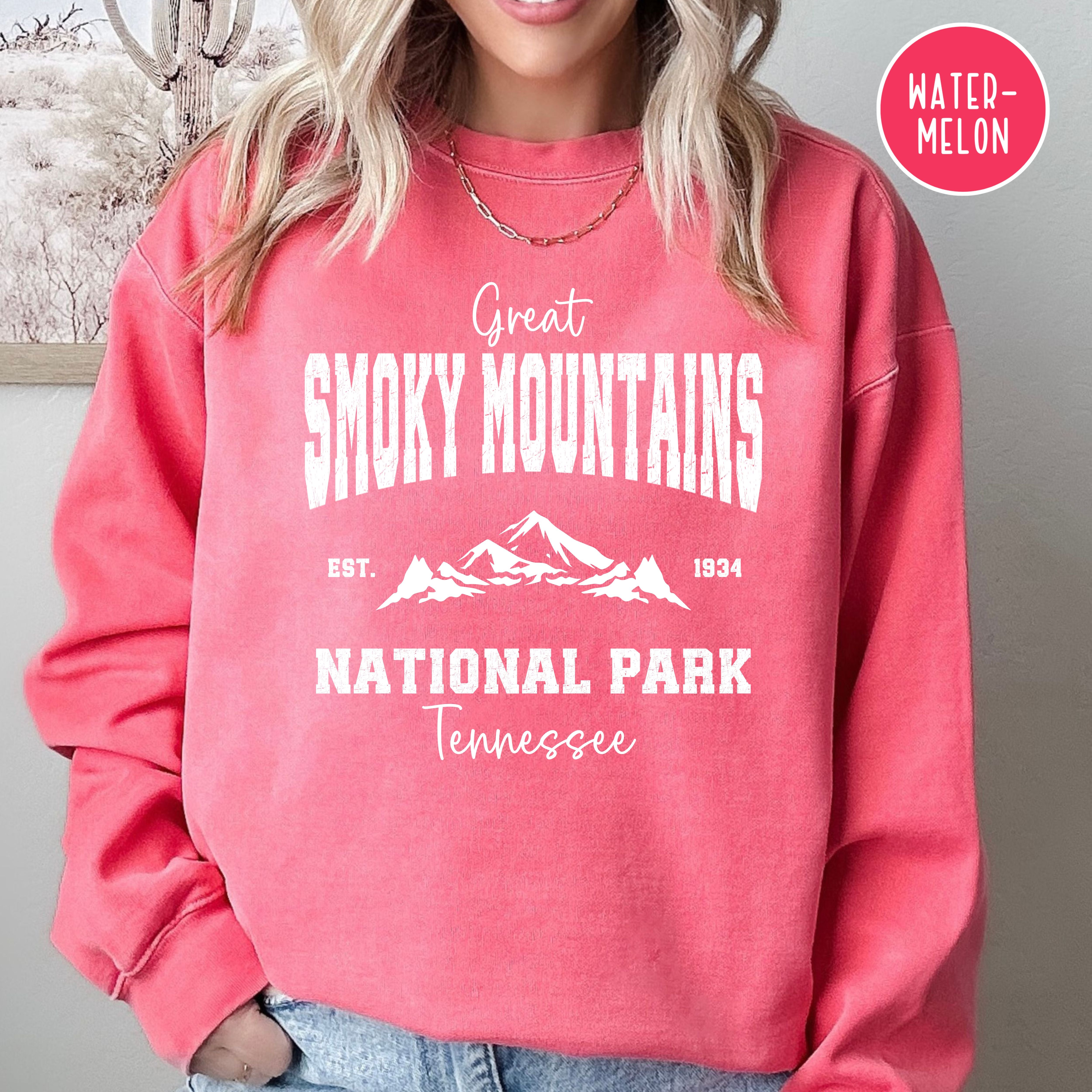 Smoky Mountain National Park Comfort Colors® Sweatshirt