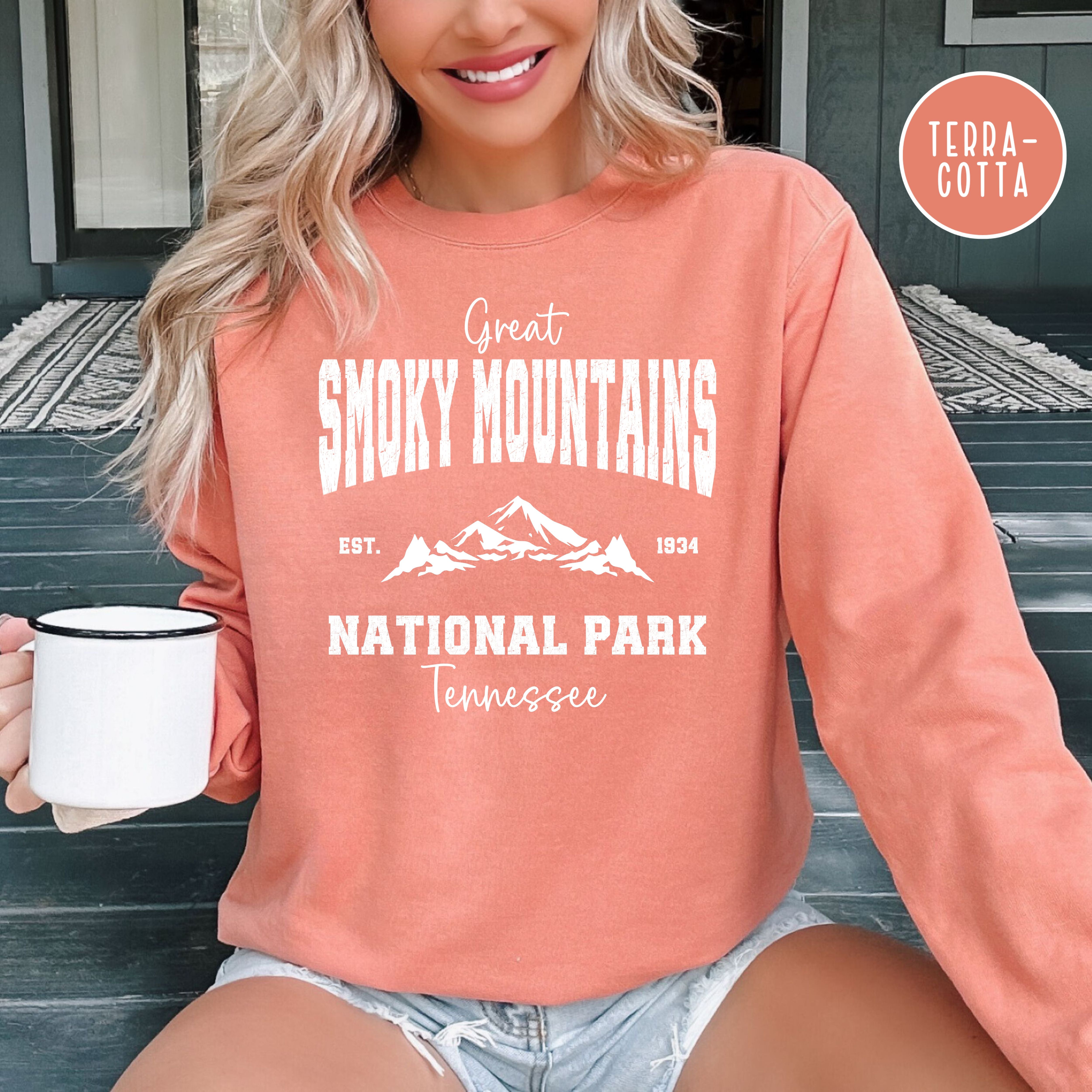 Smoky Mountain National Park Comfort Colors® Sweatshirt