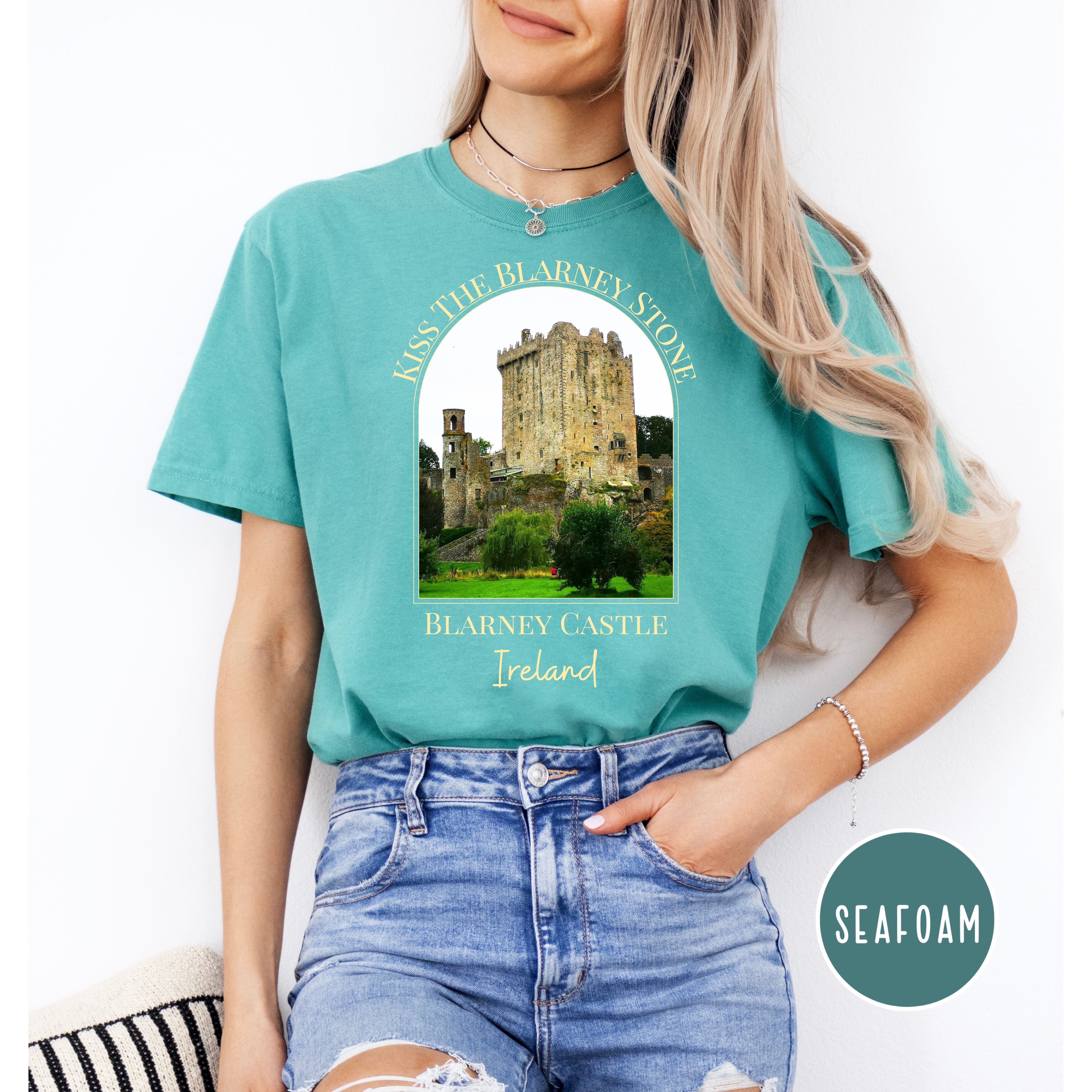 Kiss The Blarney Stone Comfort Colors Tee