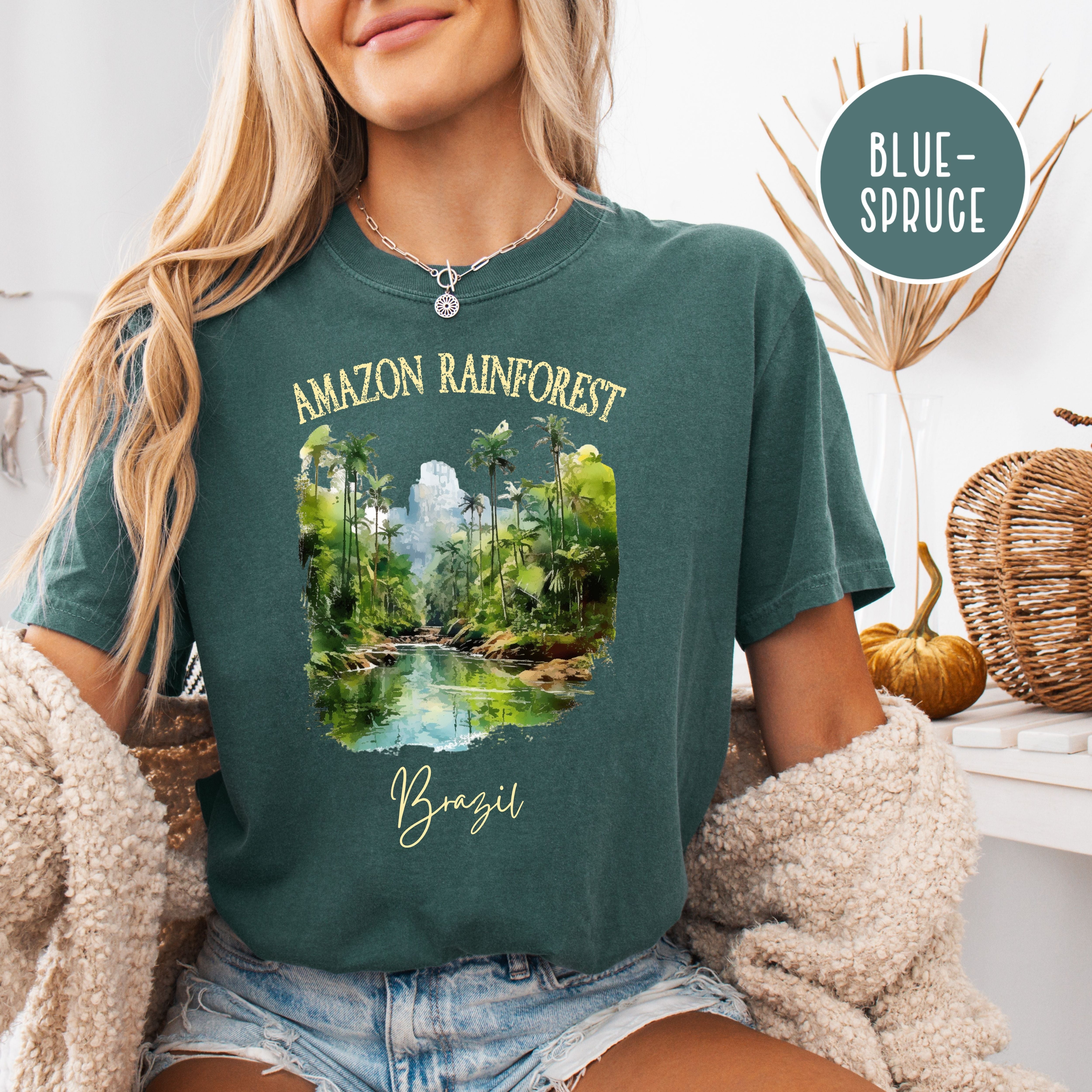 Amazon Rainforest Brazil Comfort Colors® Tee