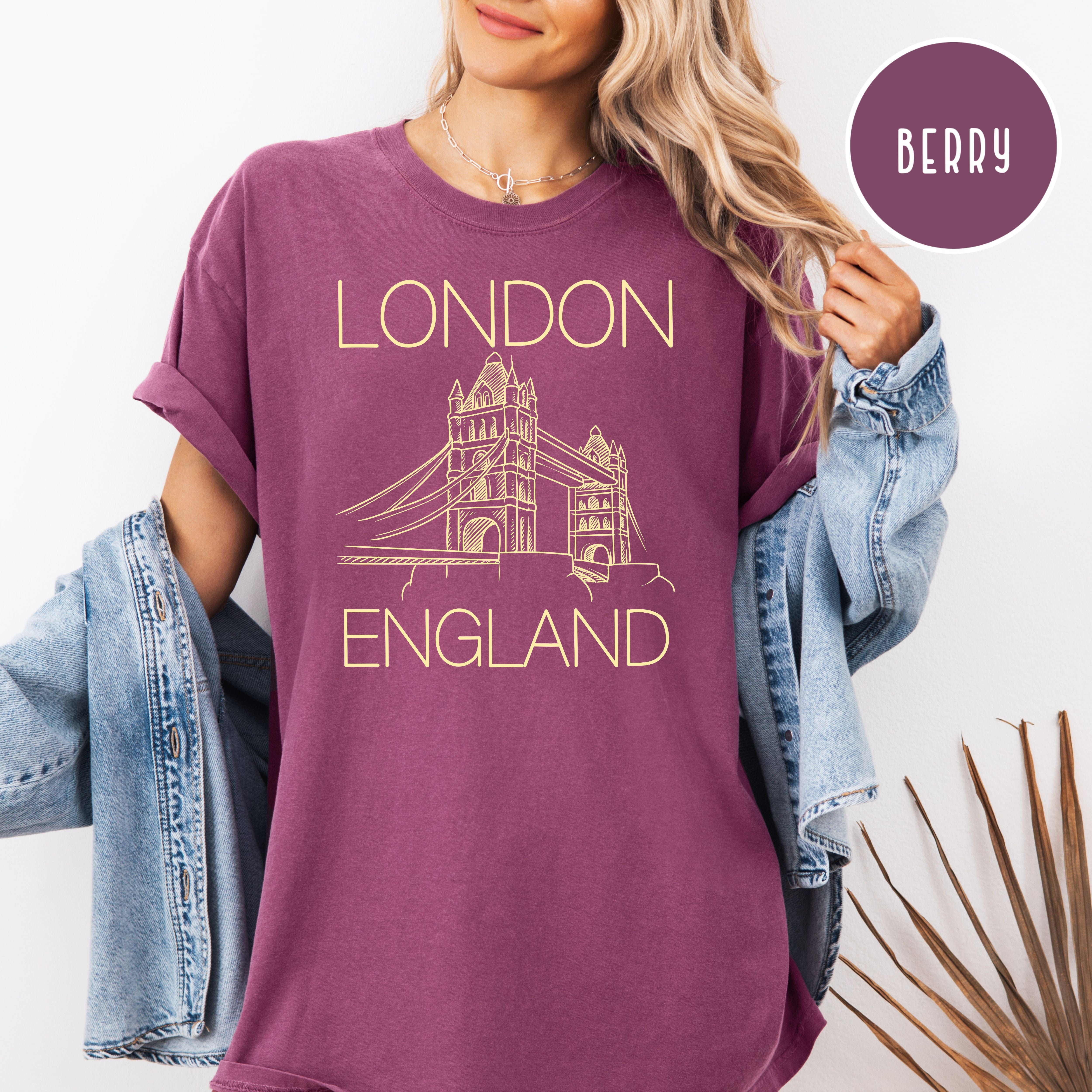 London England Comfort Colors Tee