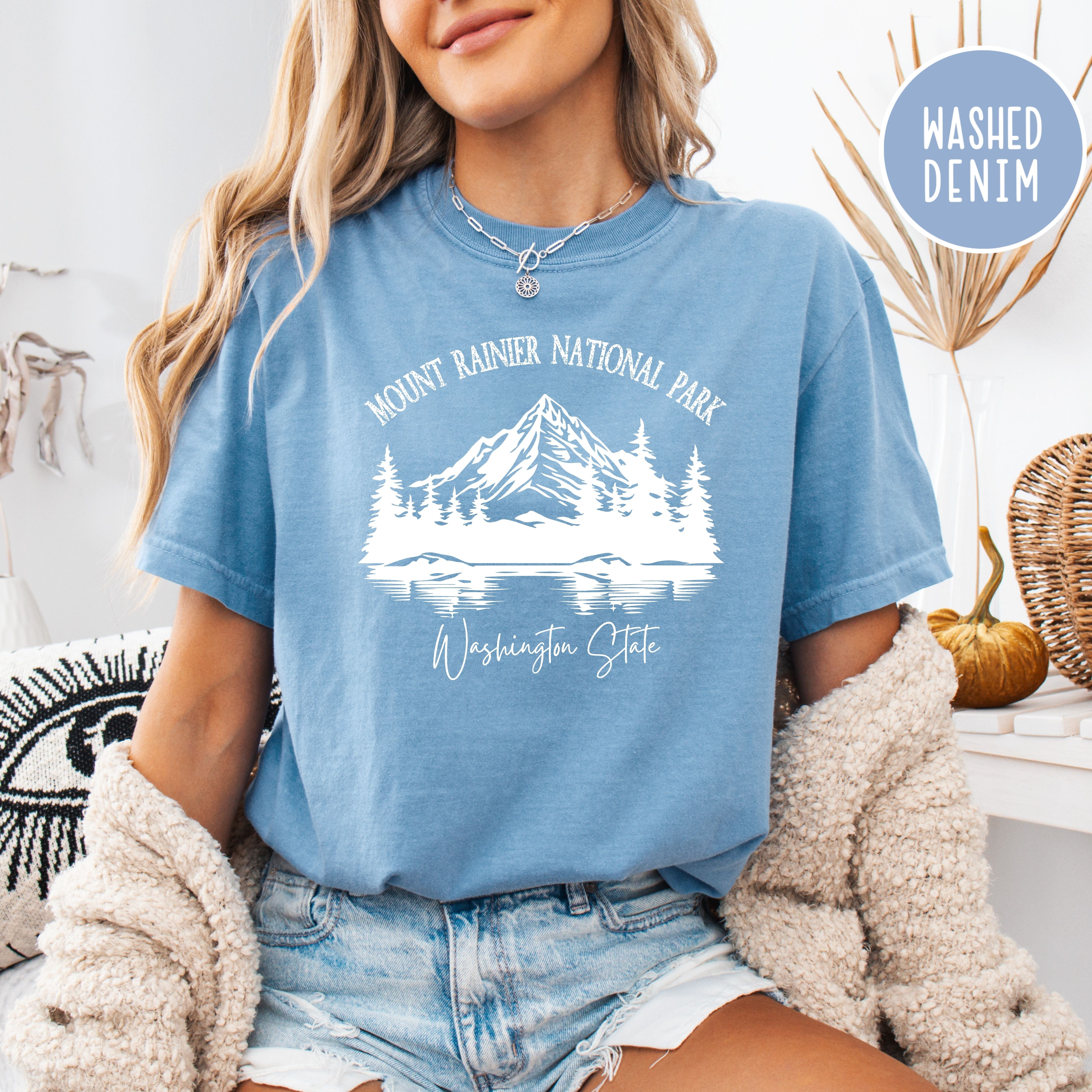 Mount Rainer National Park Comfort Colors® Tee