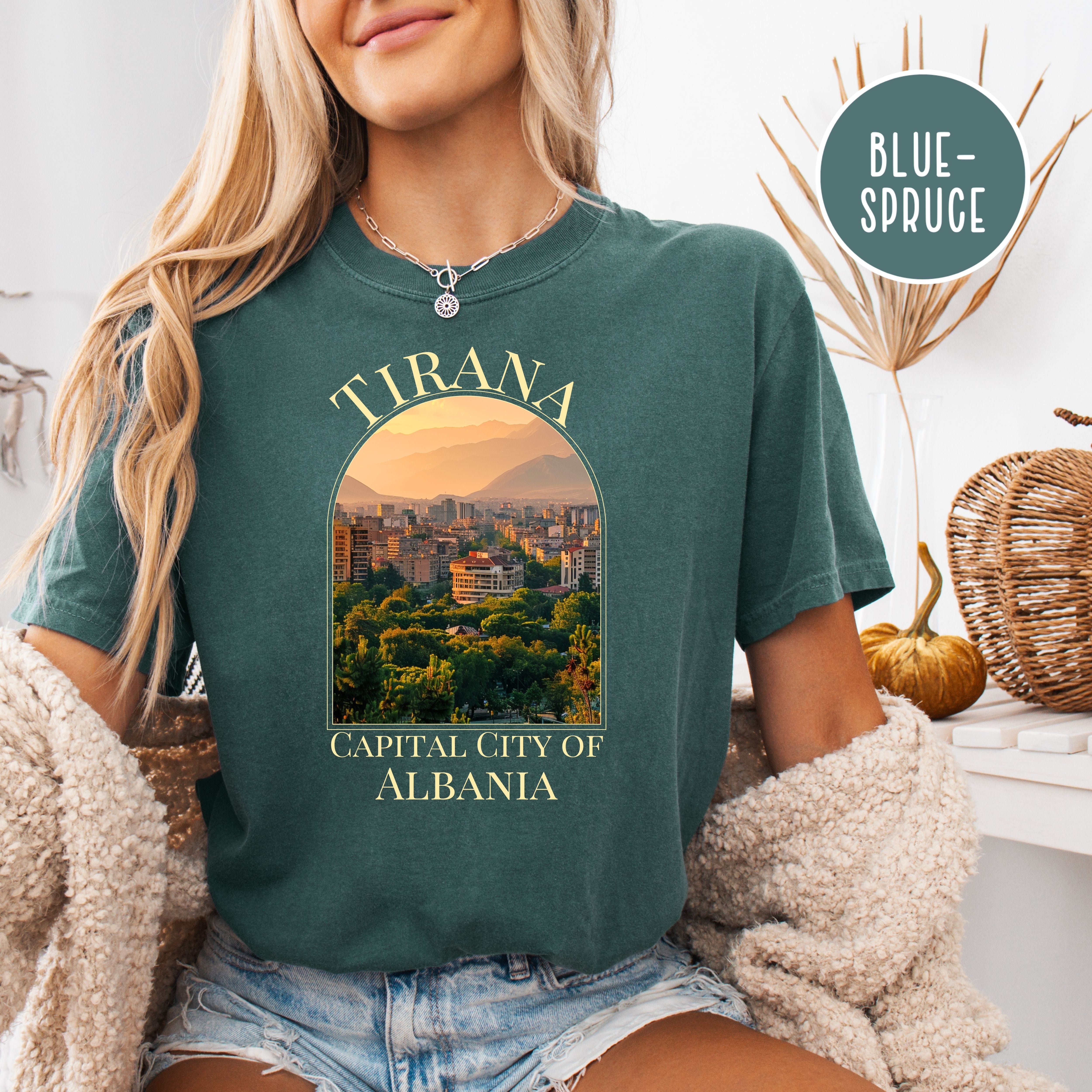 Tirana Albania Comfort Colors® Tee