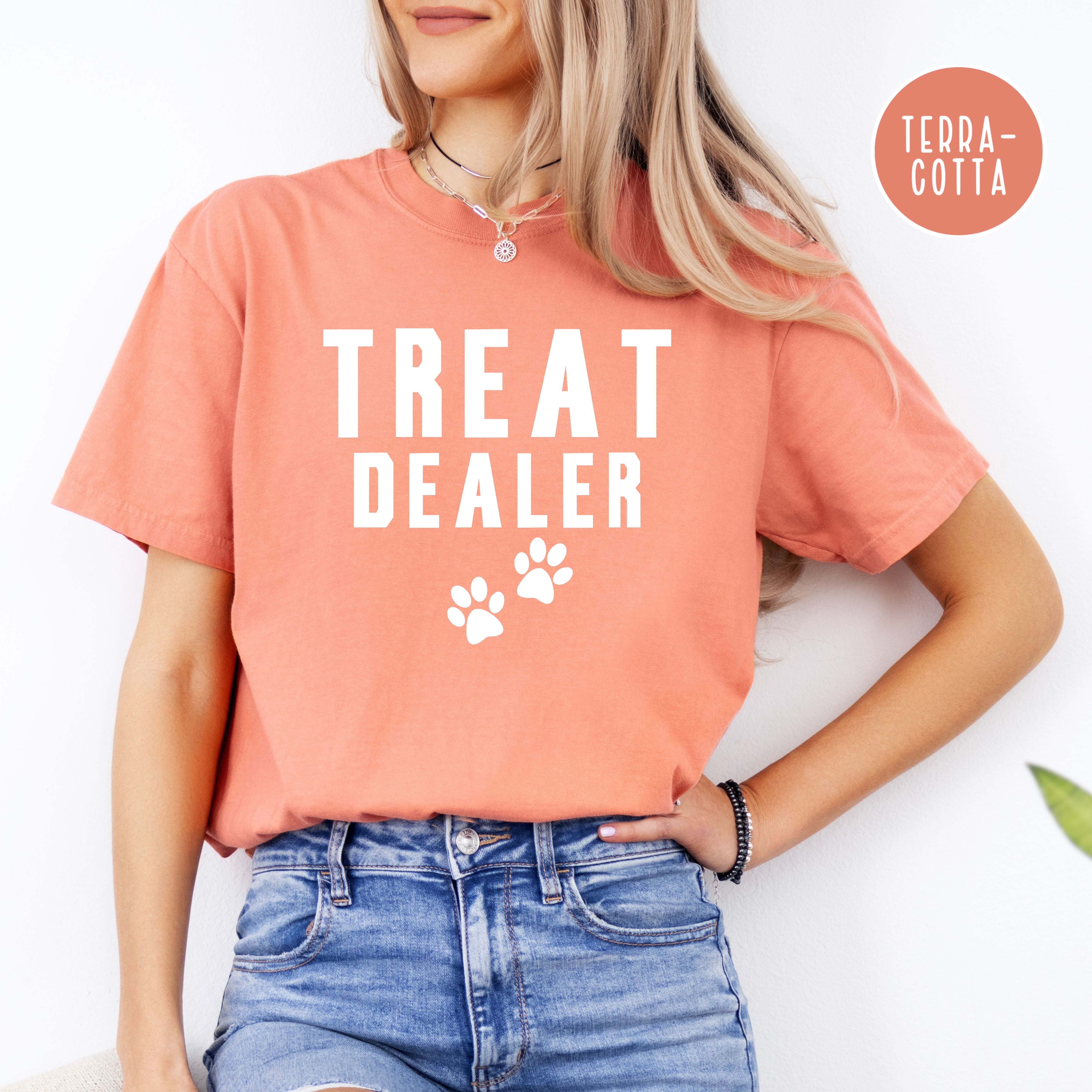 Treat Dealer Funny Dog Mom Comfort Colors® Tee