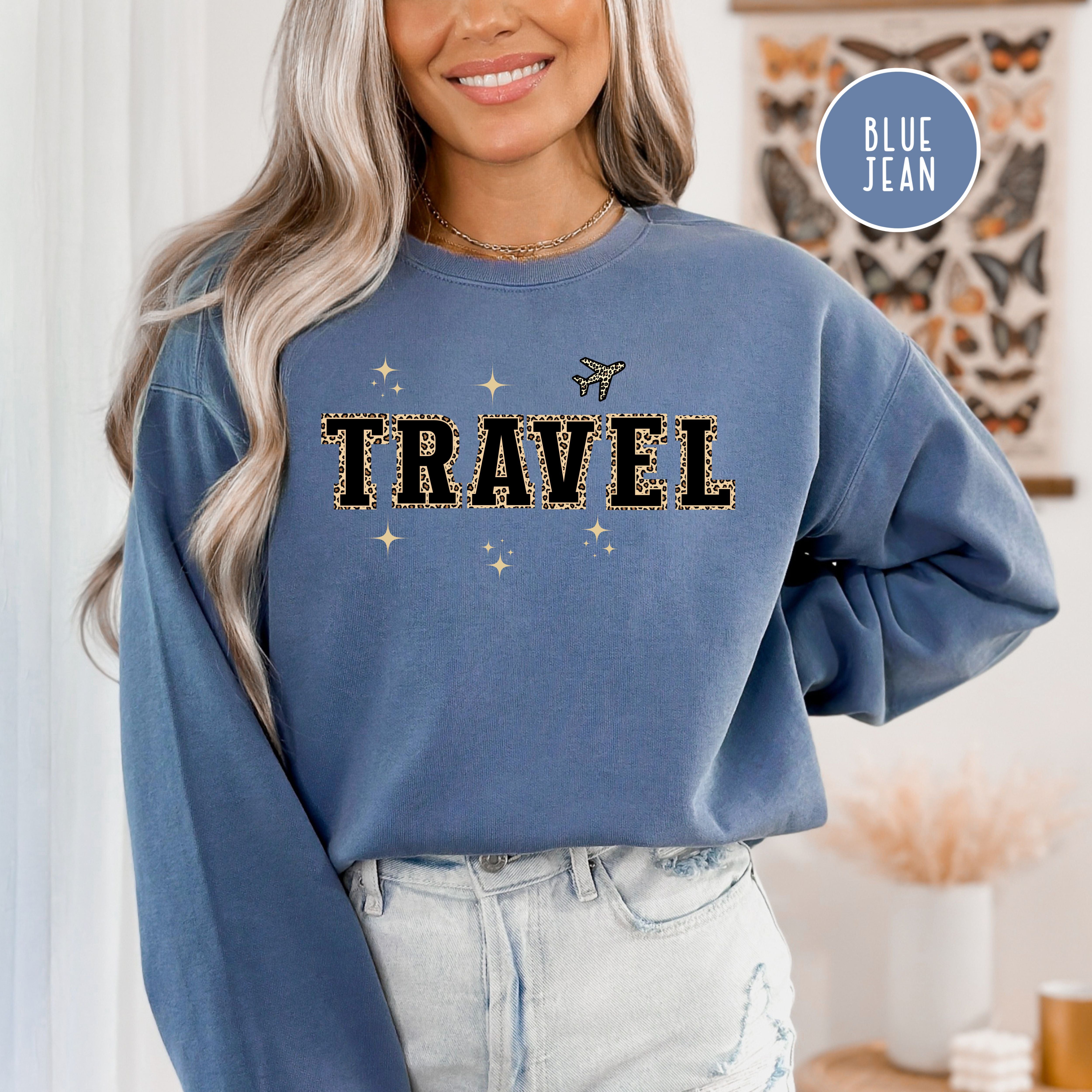 Travel Cheta Comfort Colors® Sweatshirt